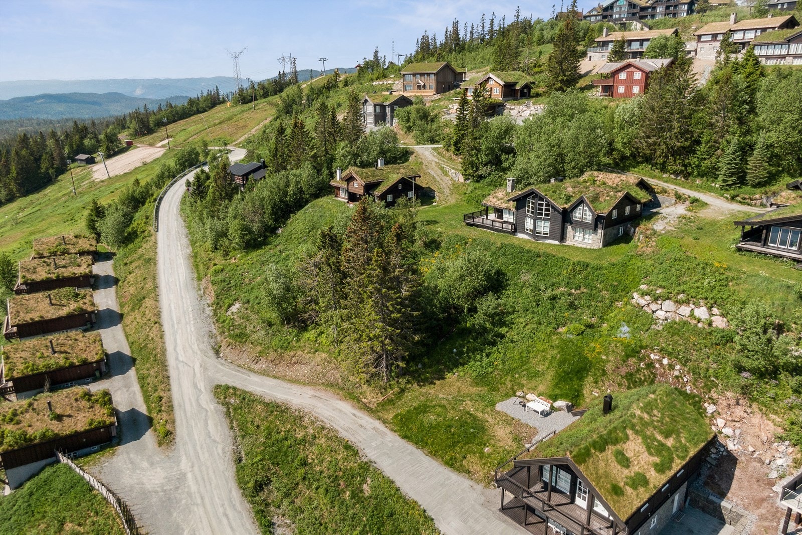 Dronebilde Galleribilde