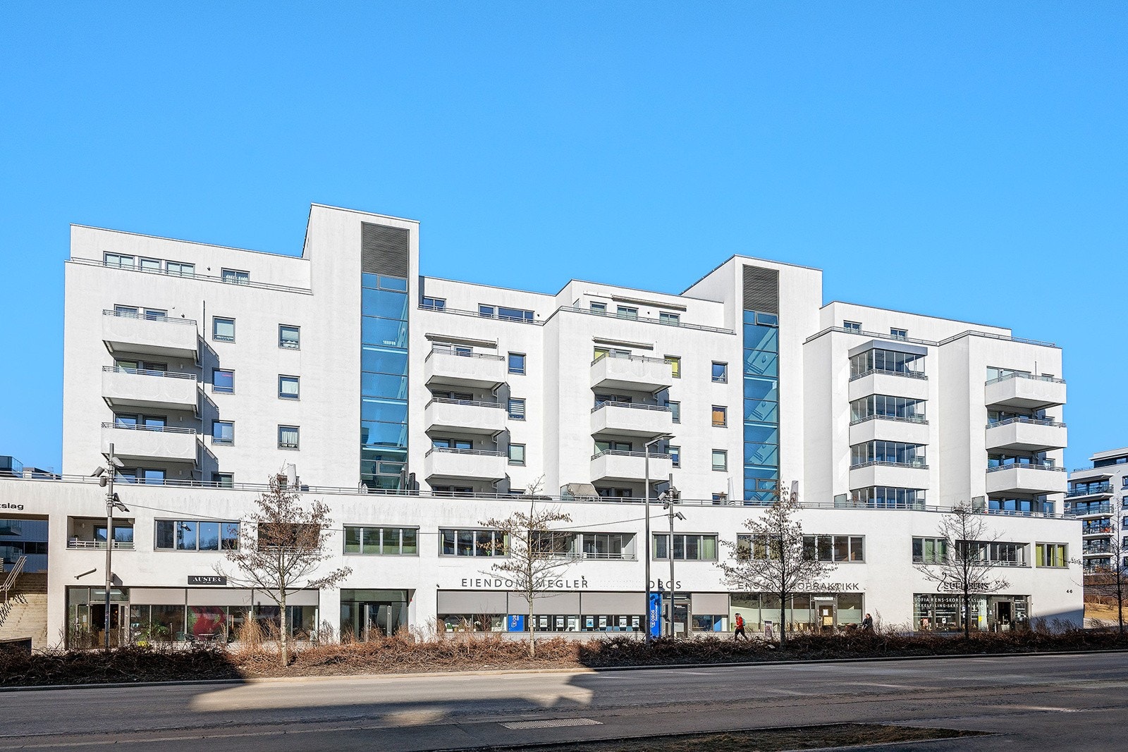 Fasade balkongside Galleribilde