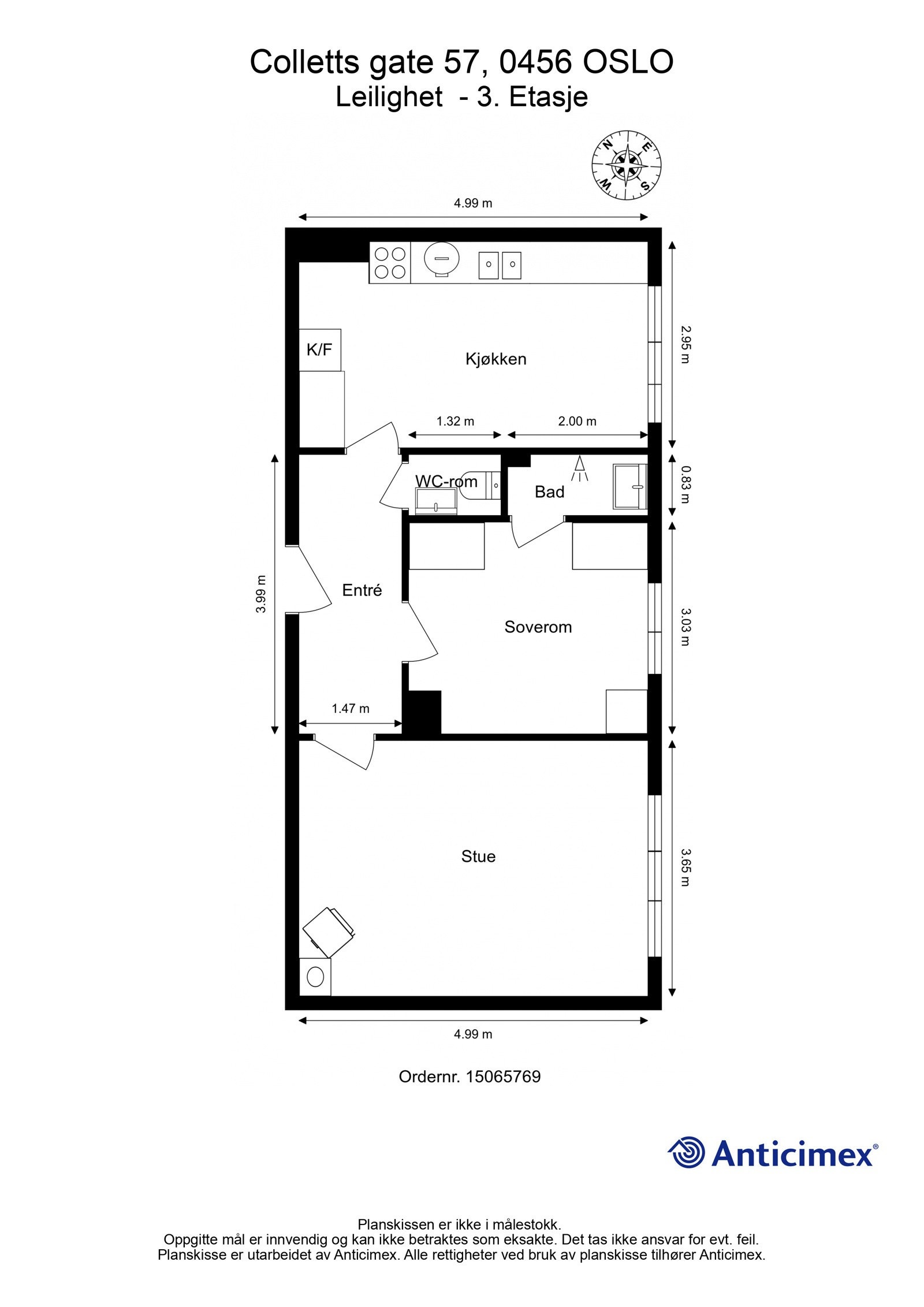 Plantegning. Galleribilde