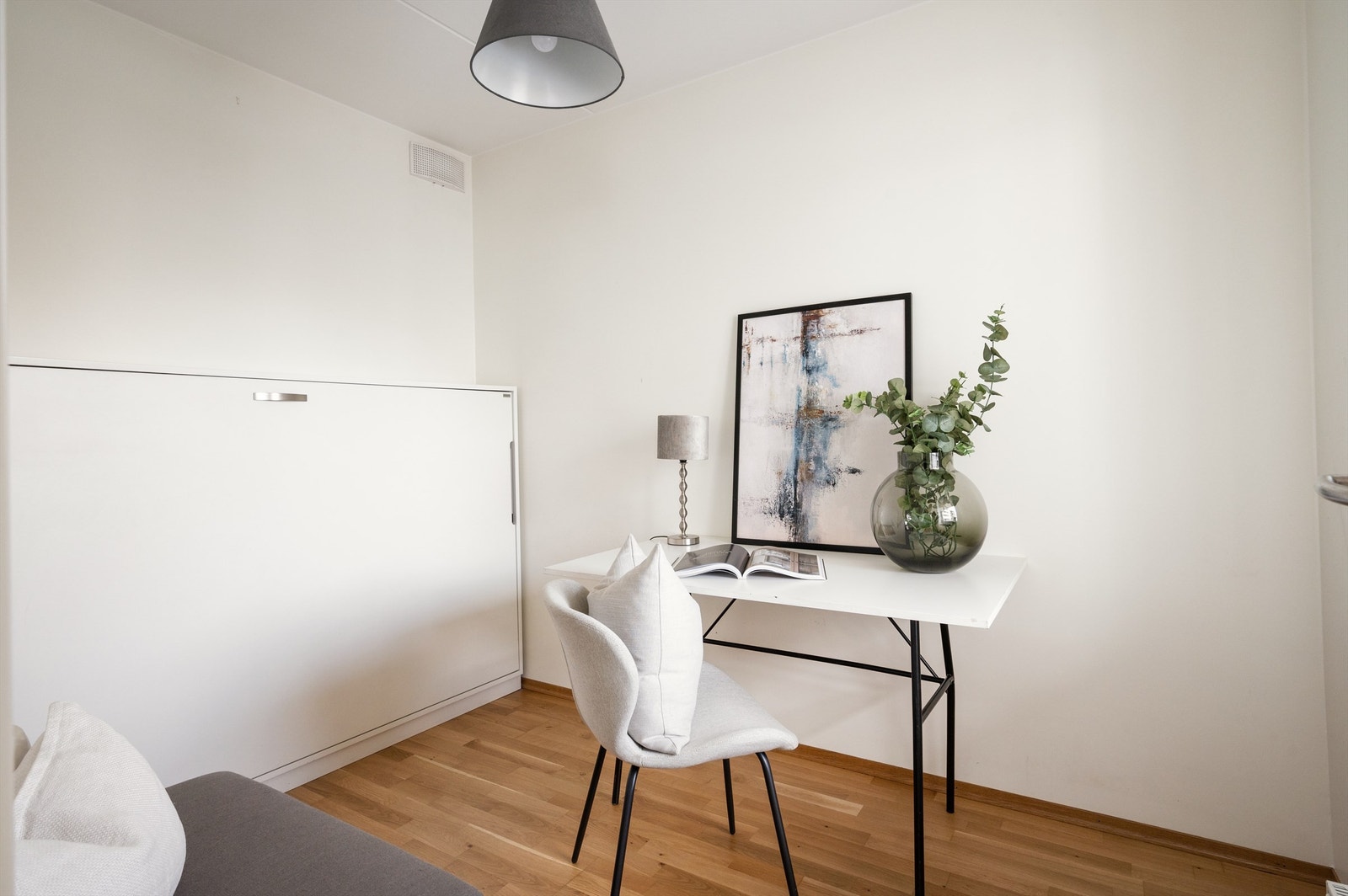 Her er det i dag montert en smart skapseng Galleribilde