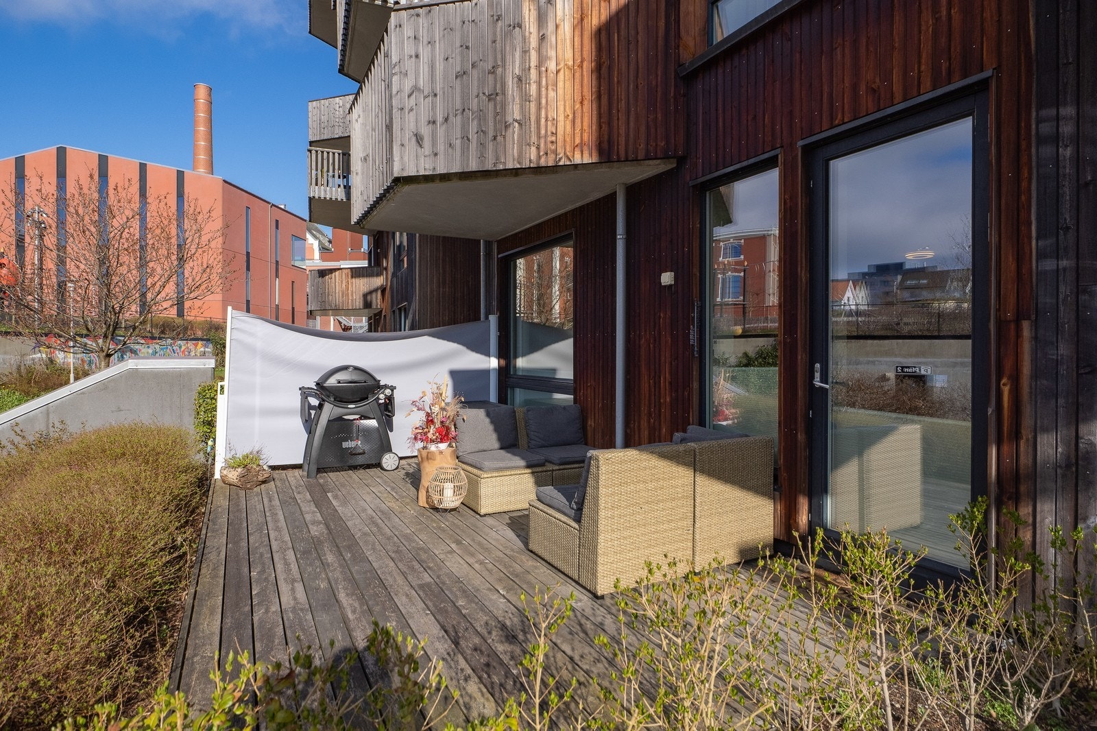 Solrik terrasse Galleribilde