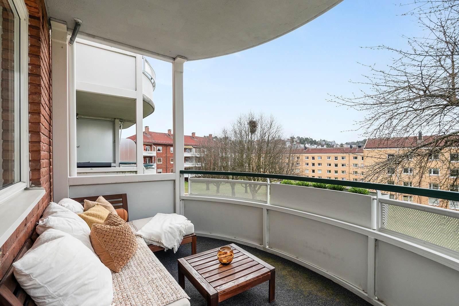 Overbygd balkong Galleribilde