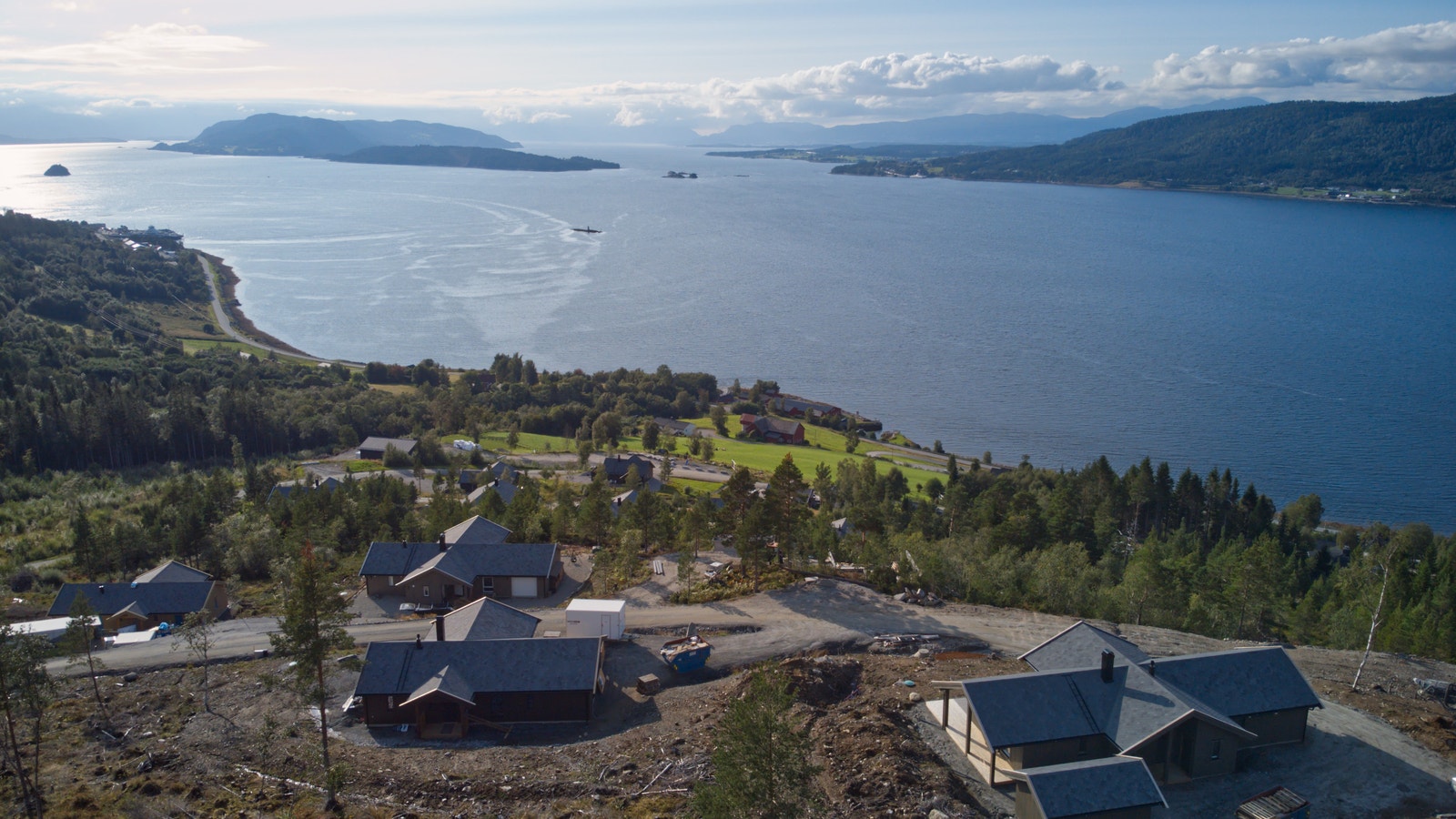 Utsikt fra feltet Galleribilde