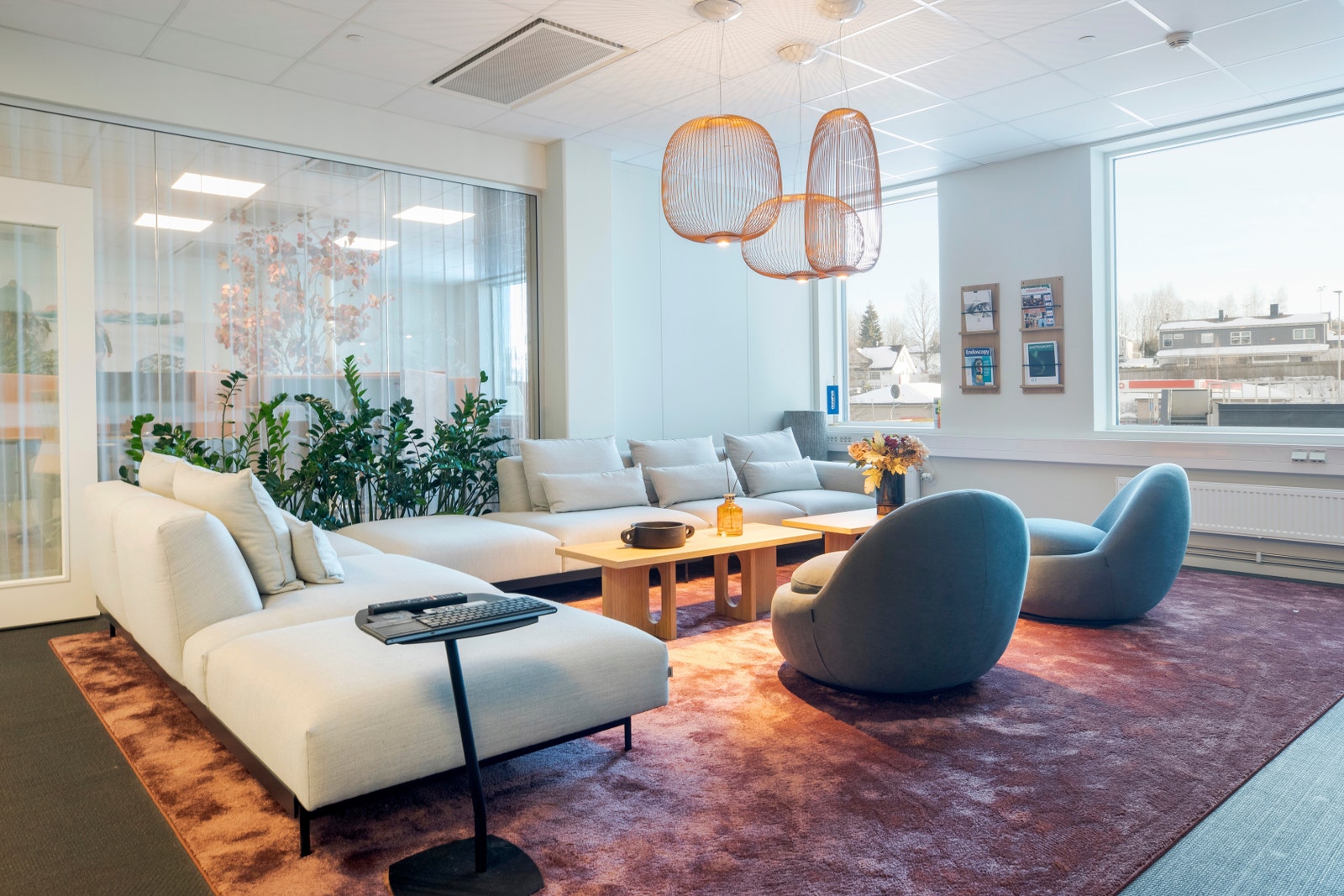 Eksempel på hva møblering kan gjøre med et lounge-område Galleribilde