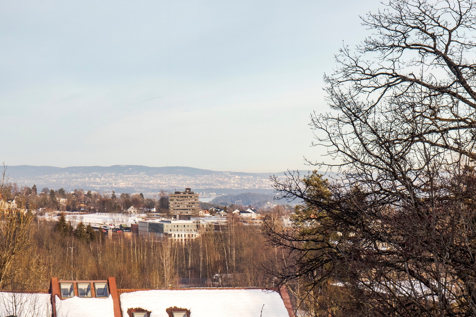Utsikt fra landskapet Galleribilde