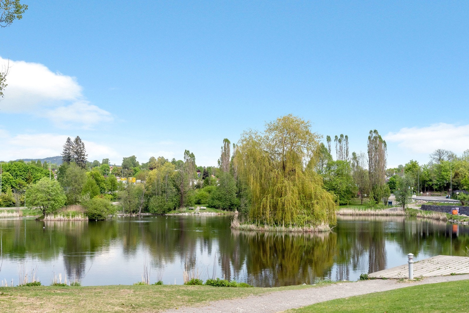 Øvre smestaddammen ligger innen gangavstand Galleribilde