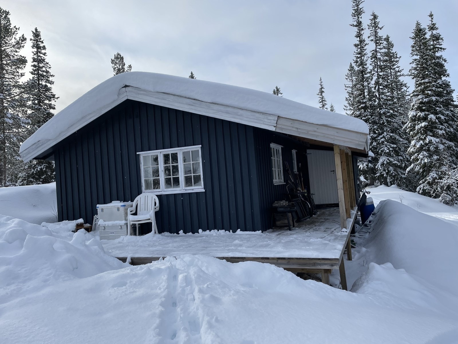 Området er et populært turområde hvor terrenget er fint sommer som vinter Galleribilde