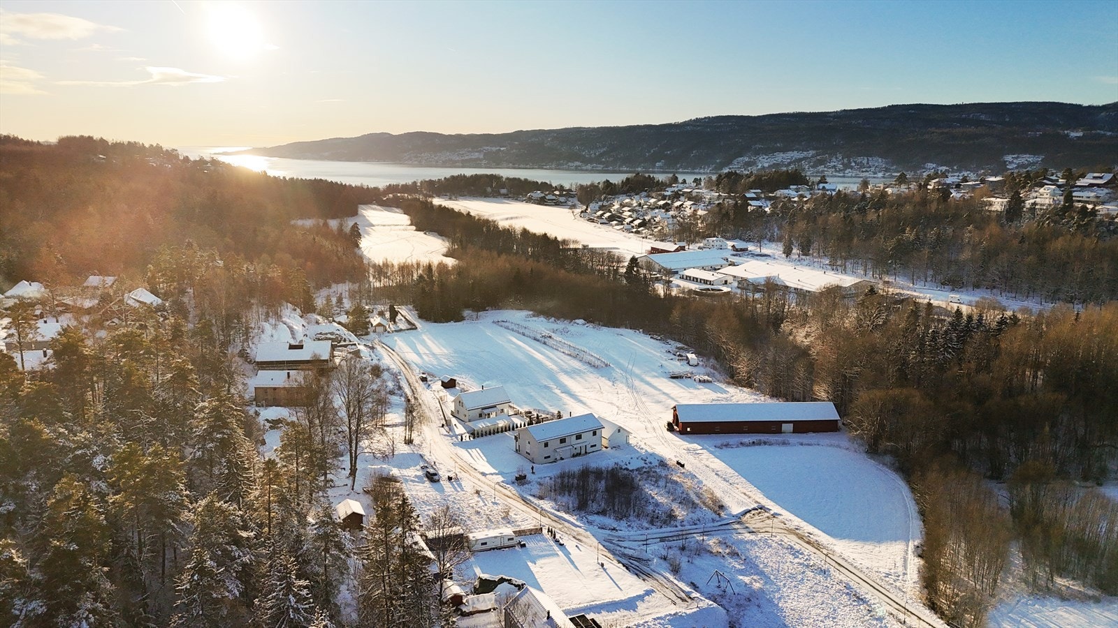Odalsparken ligger idyllisk til i et barnevennlig og nyere boligområde Galleribilde