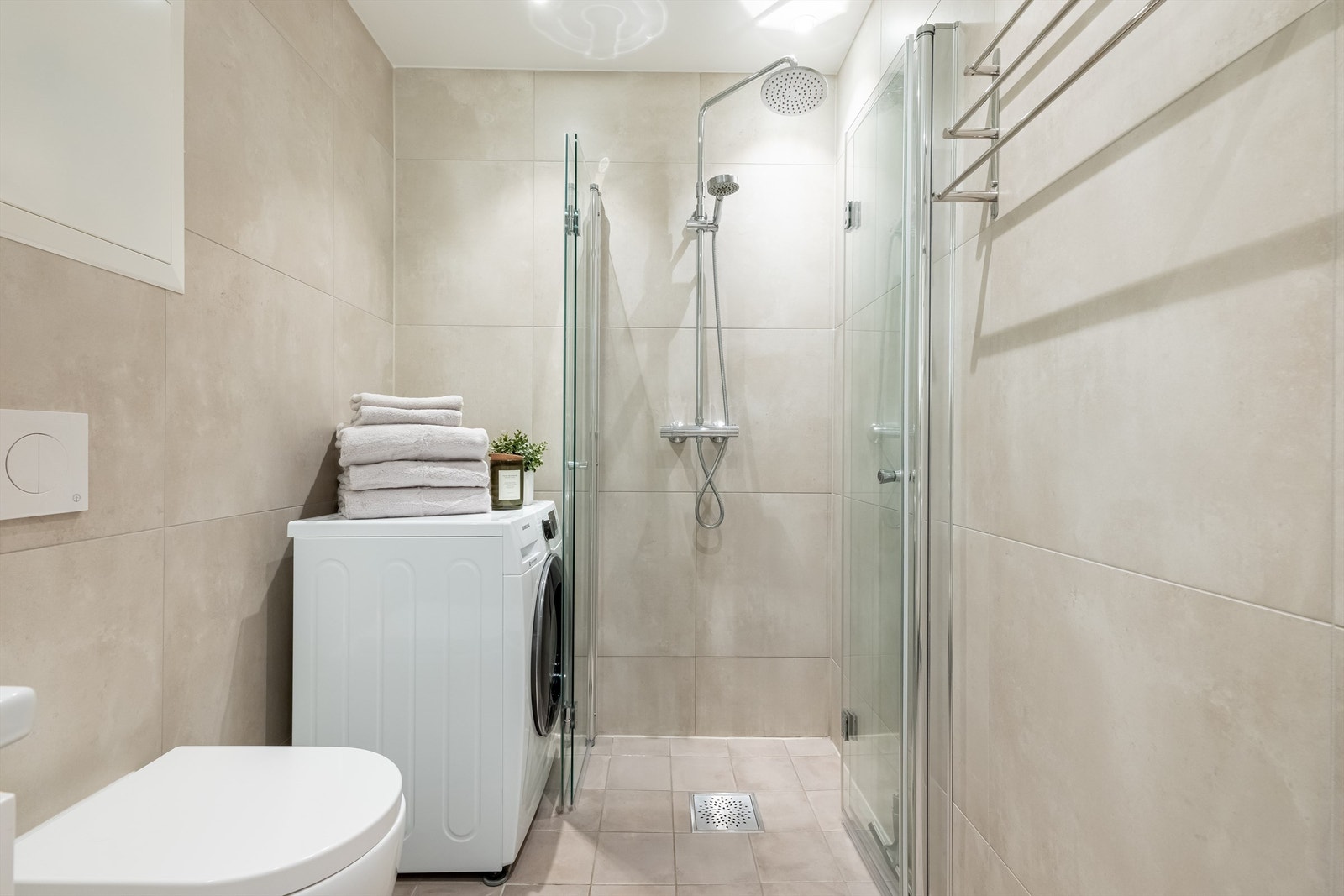 Sameiets røropplegg ble rehabilitert samtidig som badet ble bygget nytt. Galleribilde