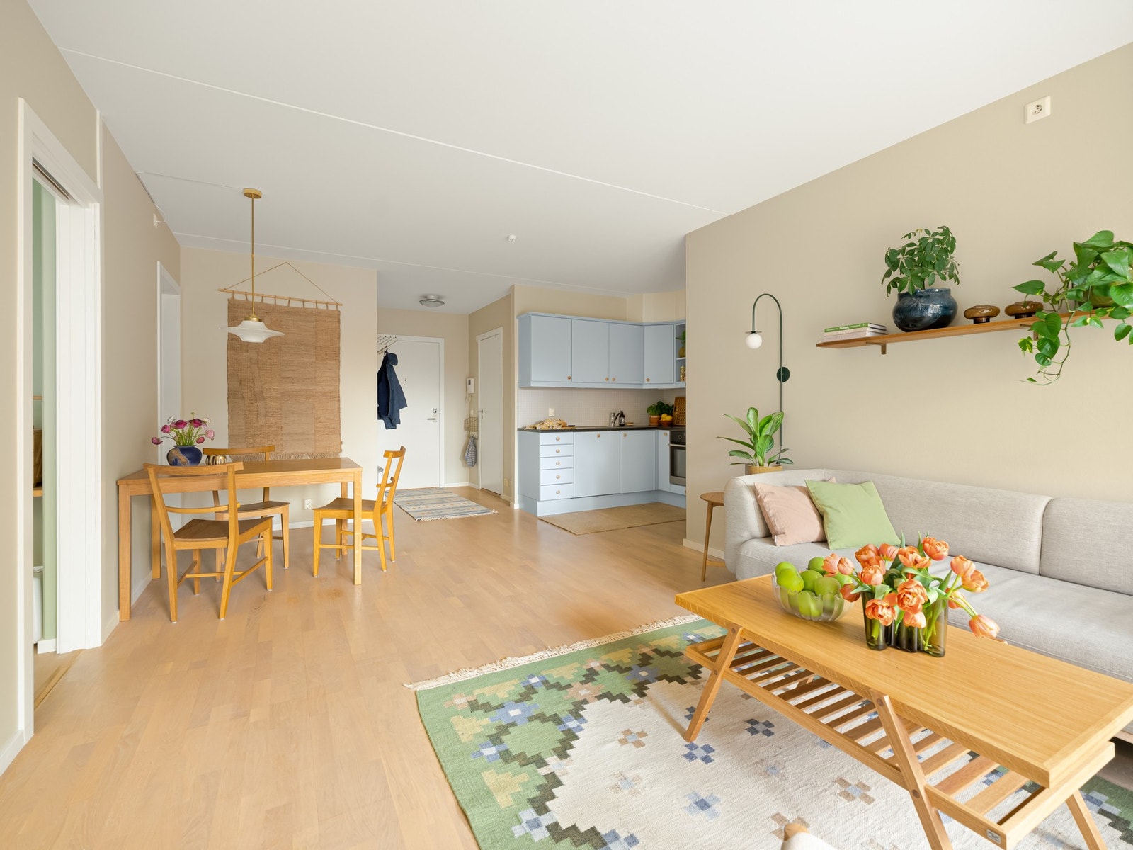 Vi tar turen inn - for her er det fint! Galleribilde