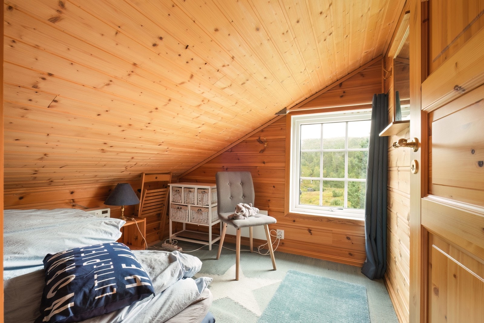 Hemsen tilbyr også god overnattingsplass. Galleribilde