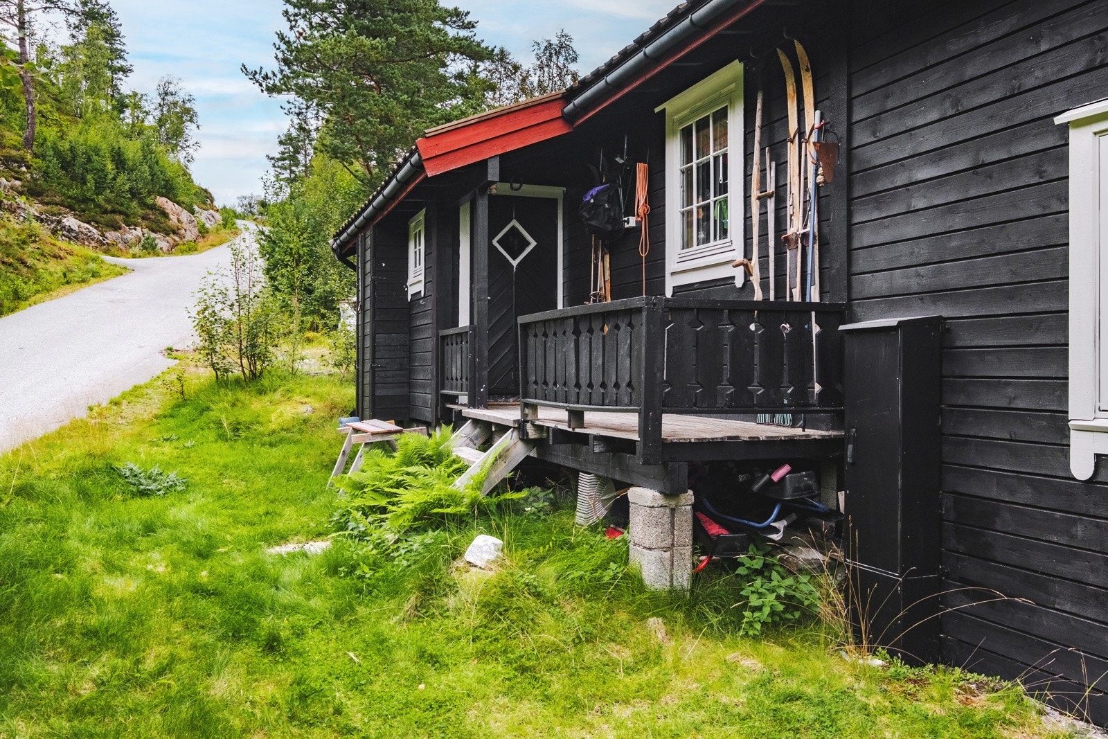 Innbydende inngangsparti Galleribilde