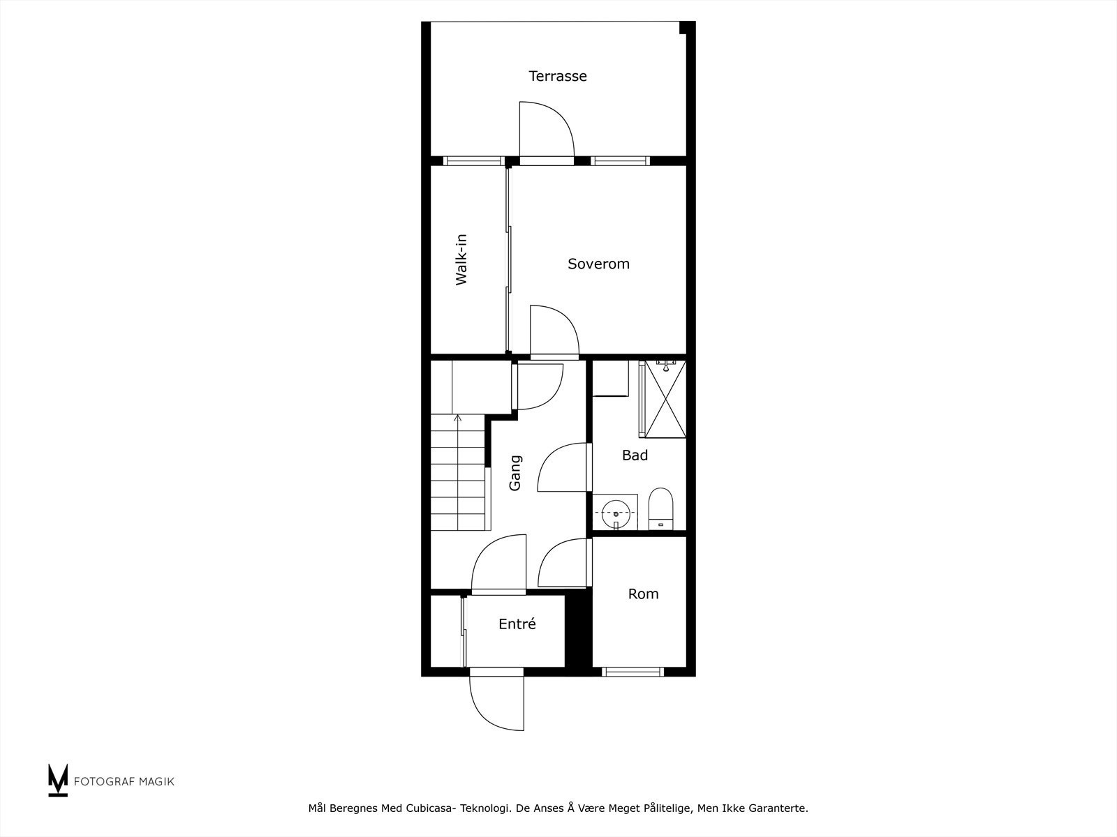 Plantegning 1. etasje. Galleribilde