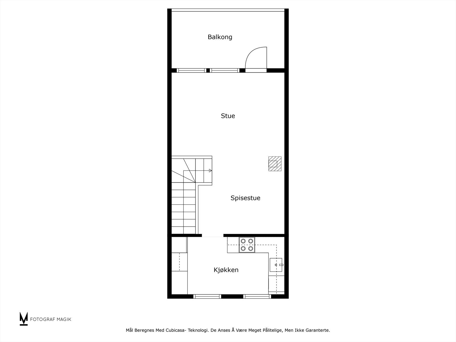 Plantegning 2. etasje. Galleribilde