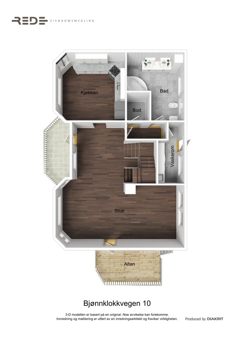 Plantegning hovedplan Galleribilde