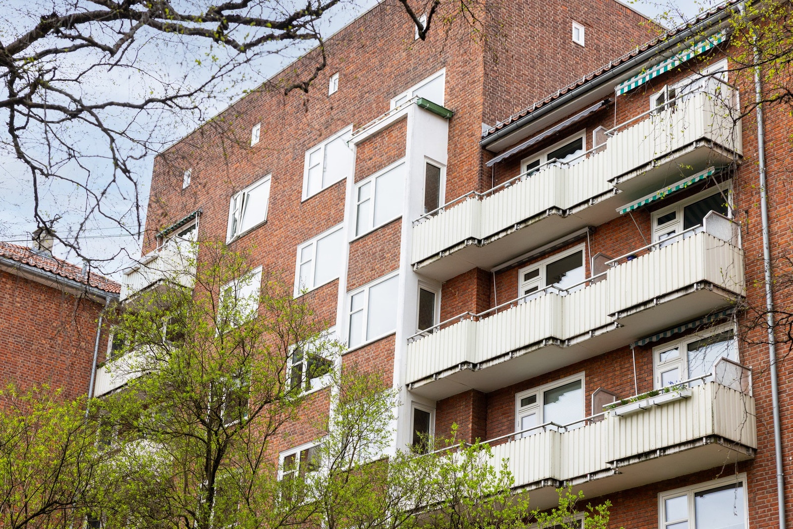 Plassering av balkong. Galleribilde