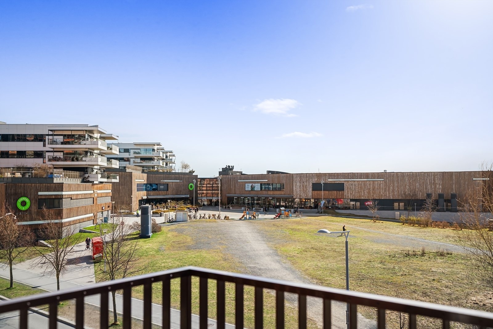 Utsyn balkong Galleribilde