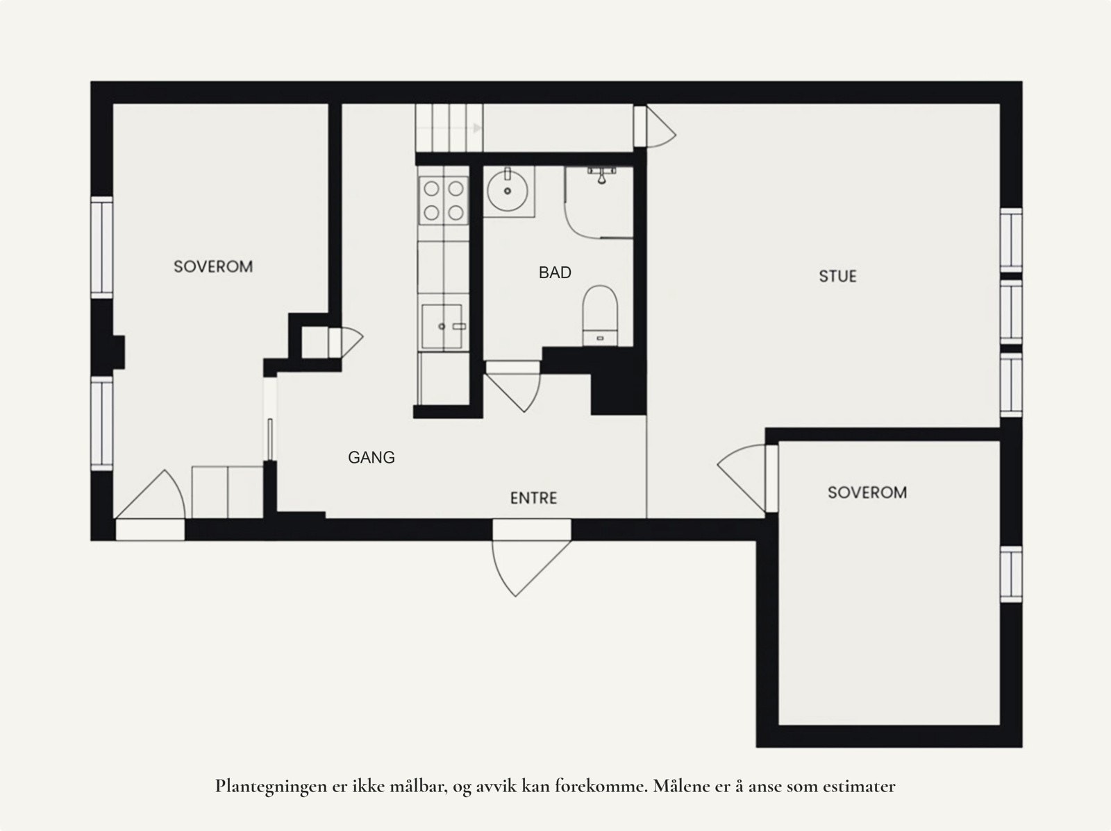 Plantegning 1. Galleribilde