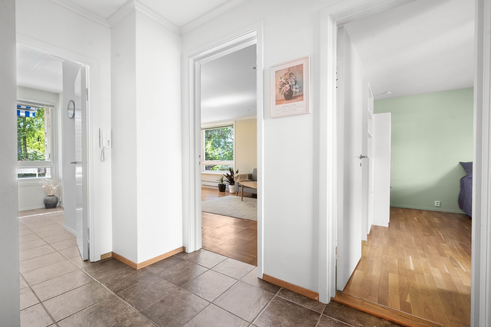 Leiligheten har to soverom. Galleribilde