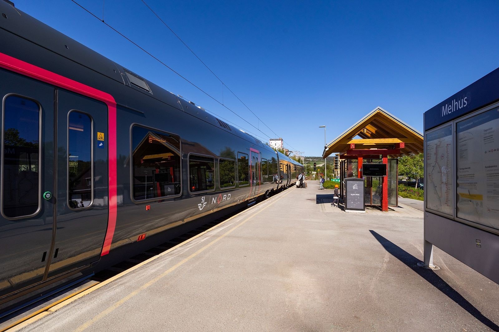 Melhus stasjon ligger ca. 3,3km fra eiendommen Galleribilde