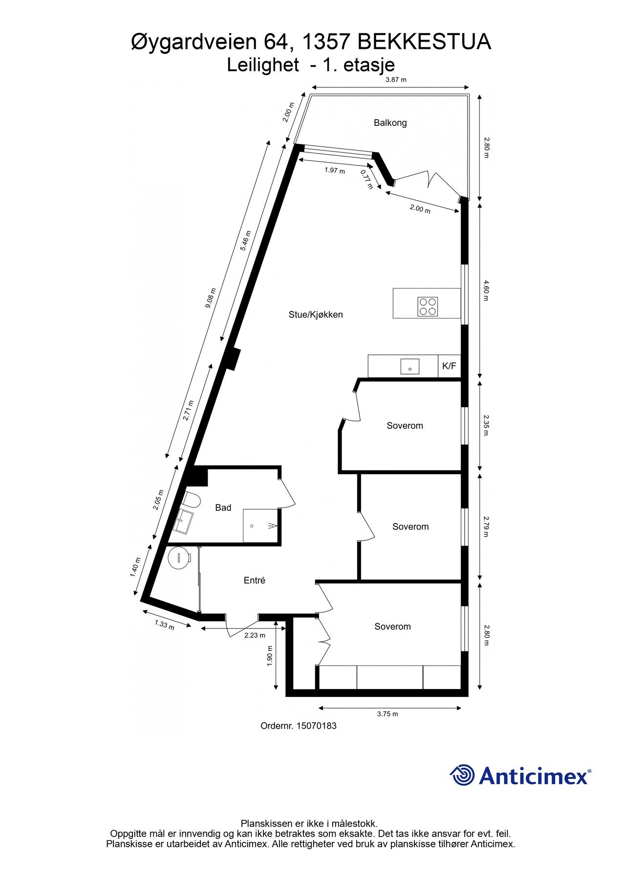 Plantegning. Galleribilde