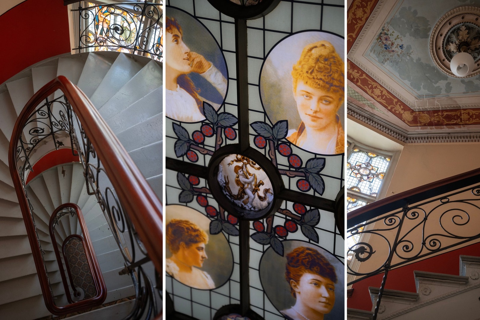 Vakkert trappeløp. Galleribilde