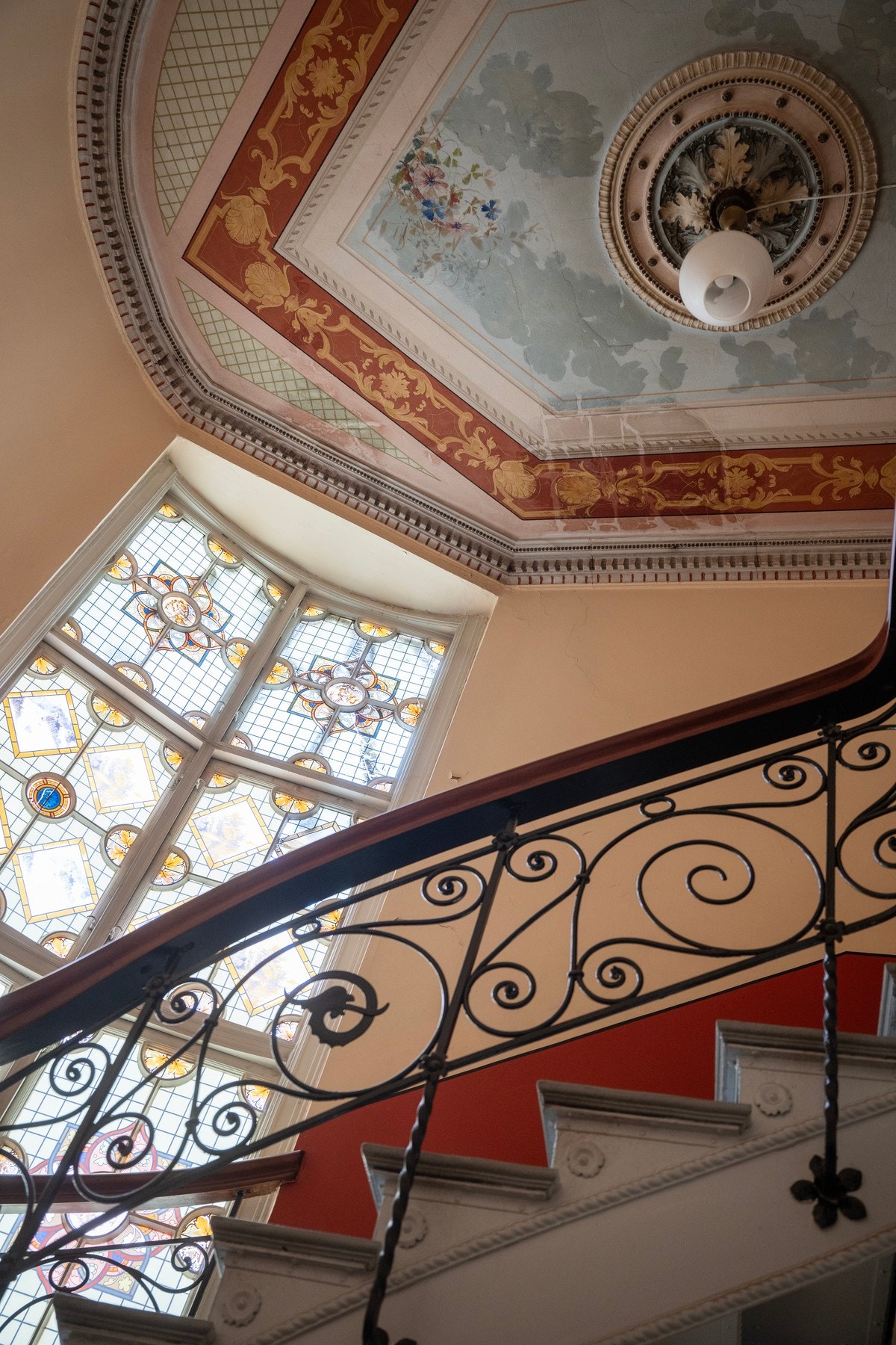 Trappeløpet har sjelden vakker utsmykking. Galleribilde