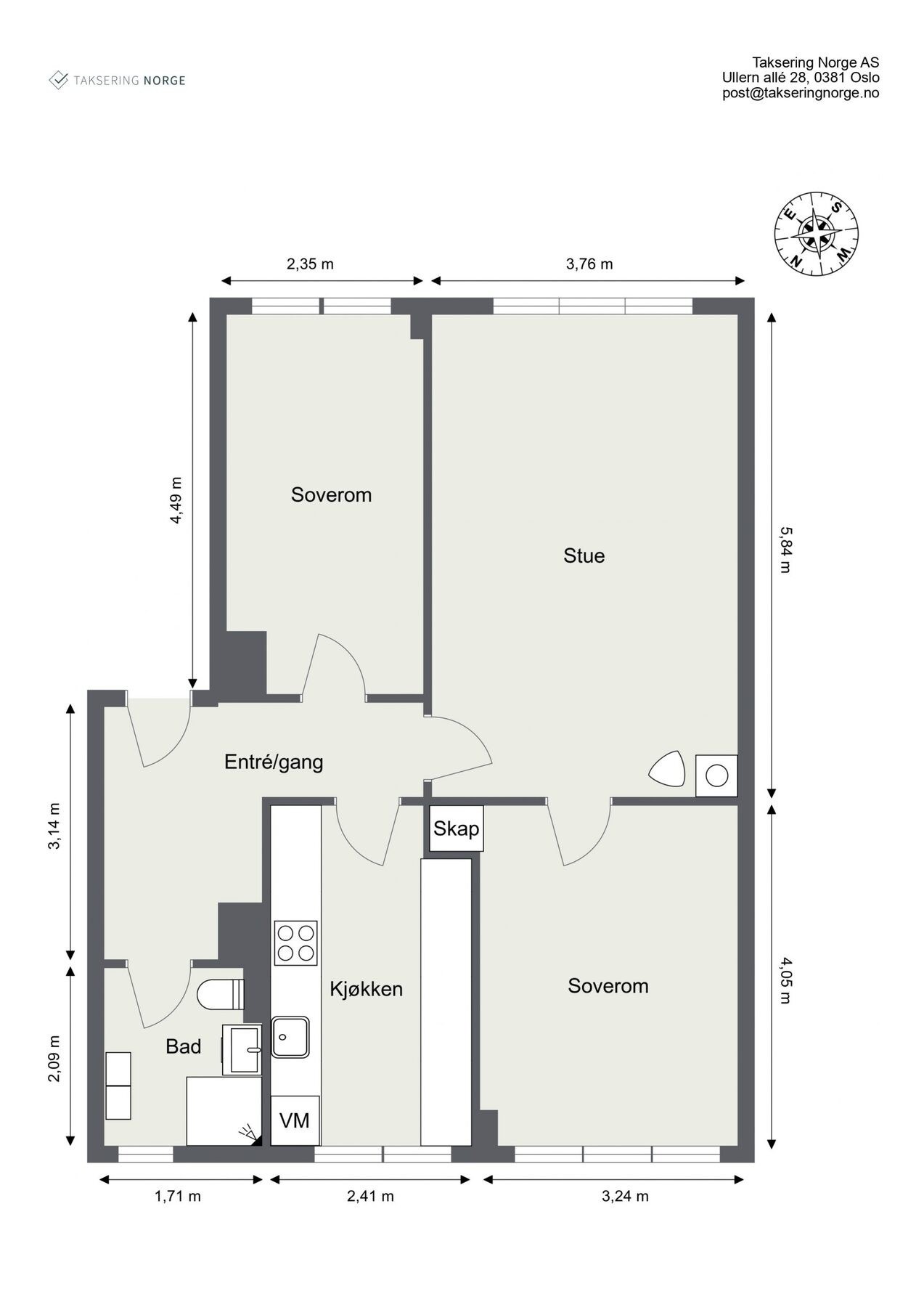 Få en oversikt over den gode planløsningen. Galleribilde