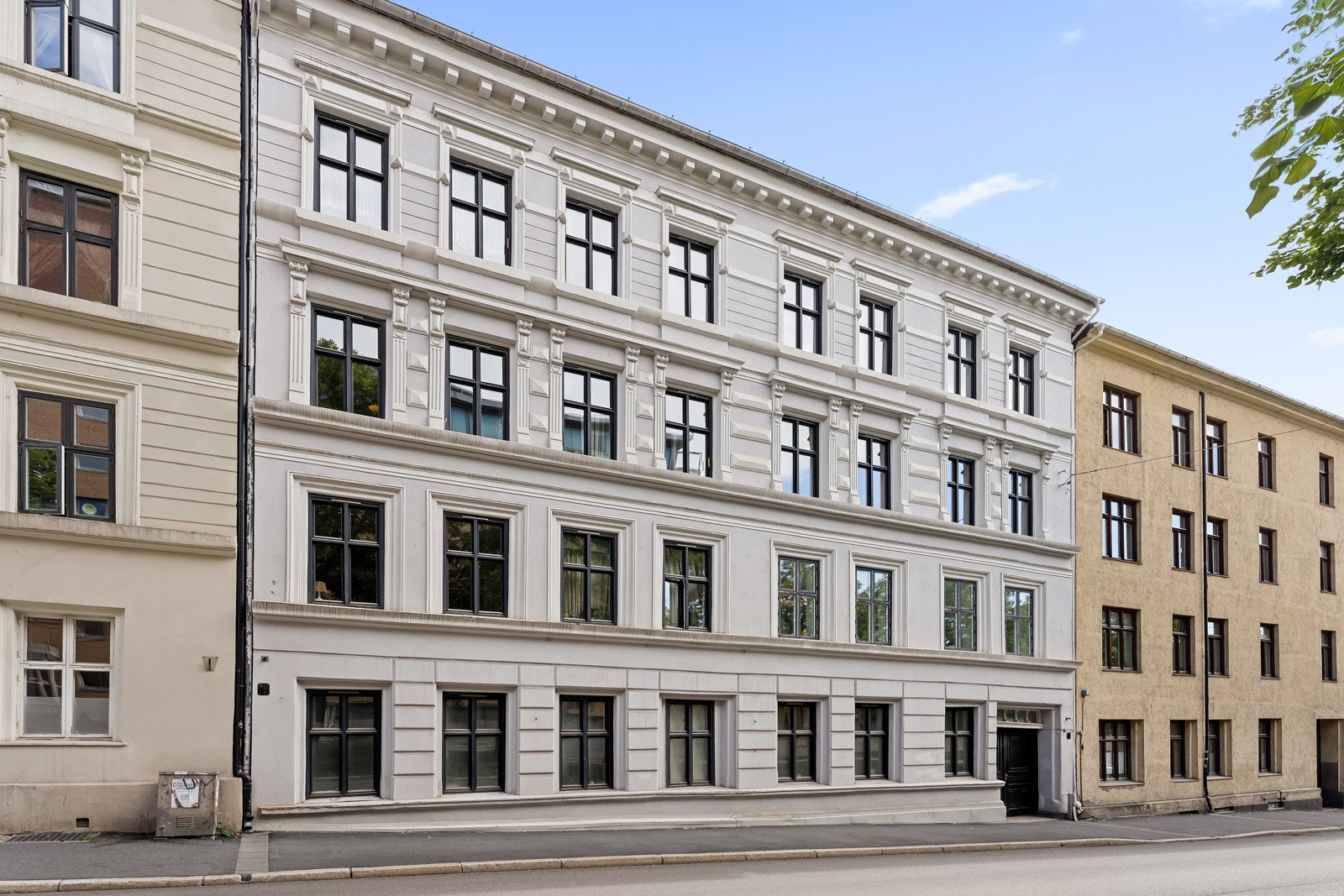 Klassisk og velholdt fasade. Galleribilde