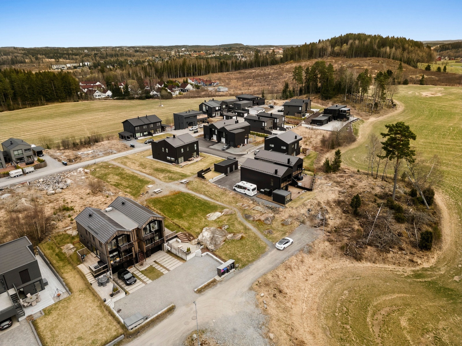 Dronebilde. Galleribilde