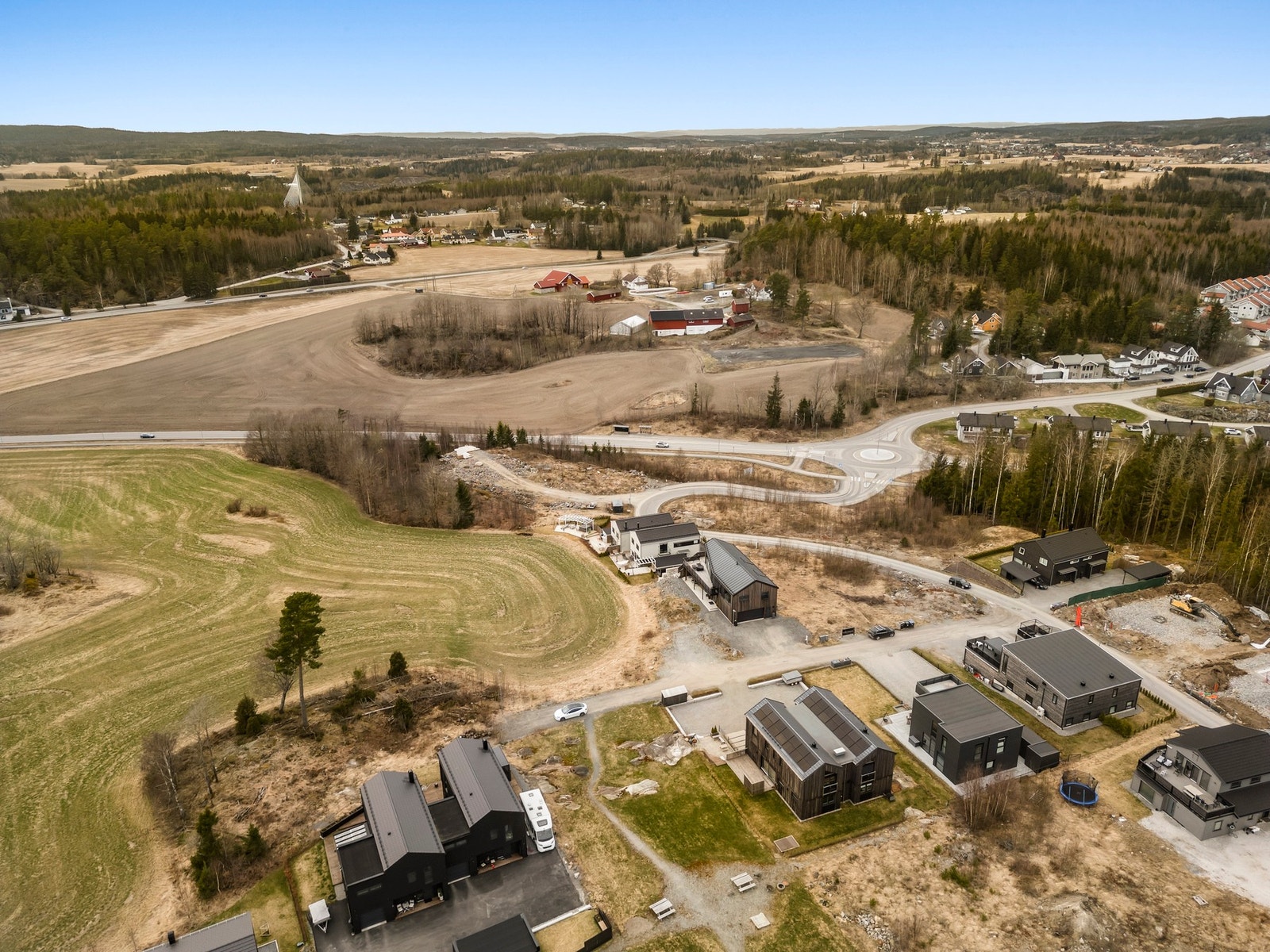 Dronebilde. Galleribilde