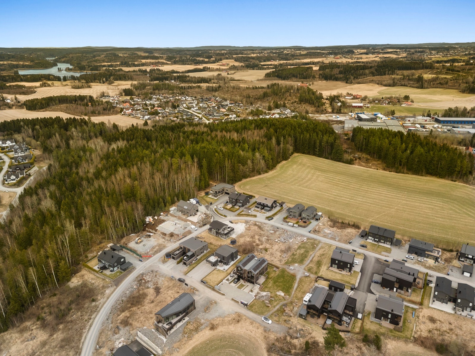 Dronebilde. Galleribilde
