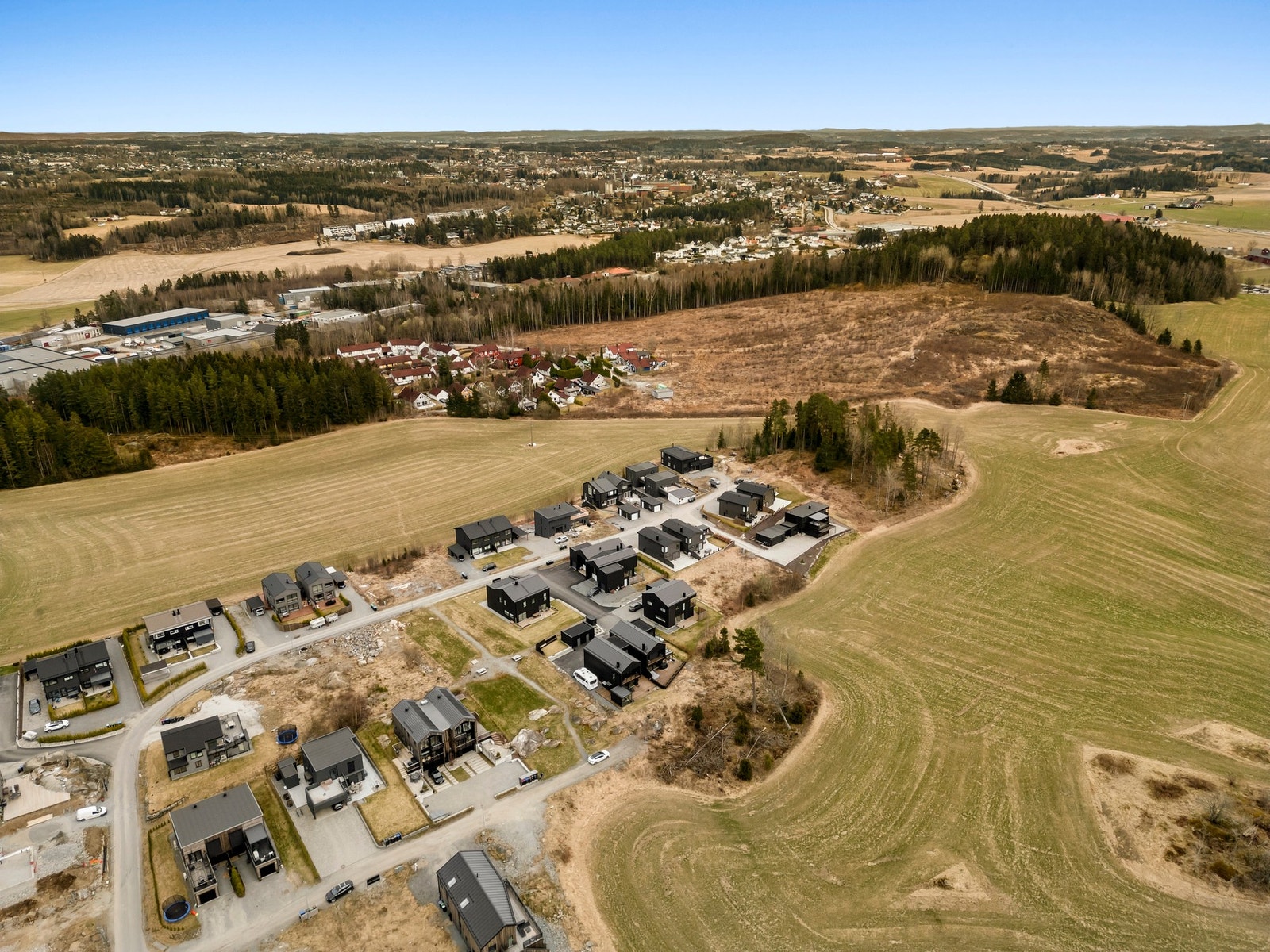 Dronebilde. Galleribilde