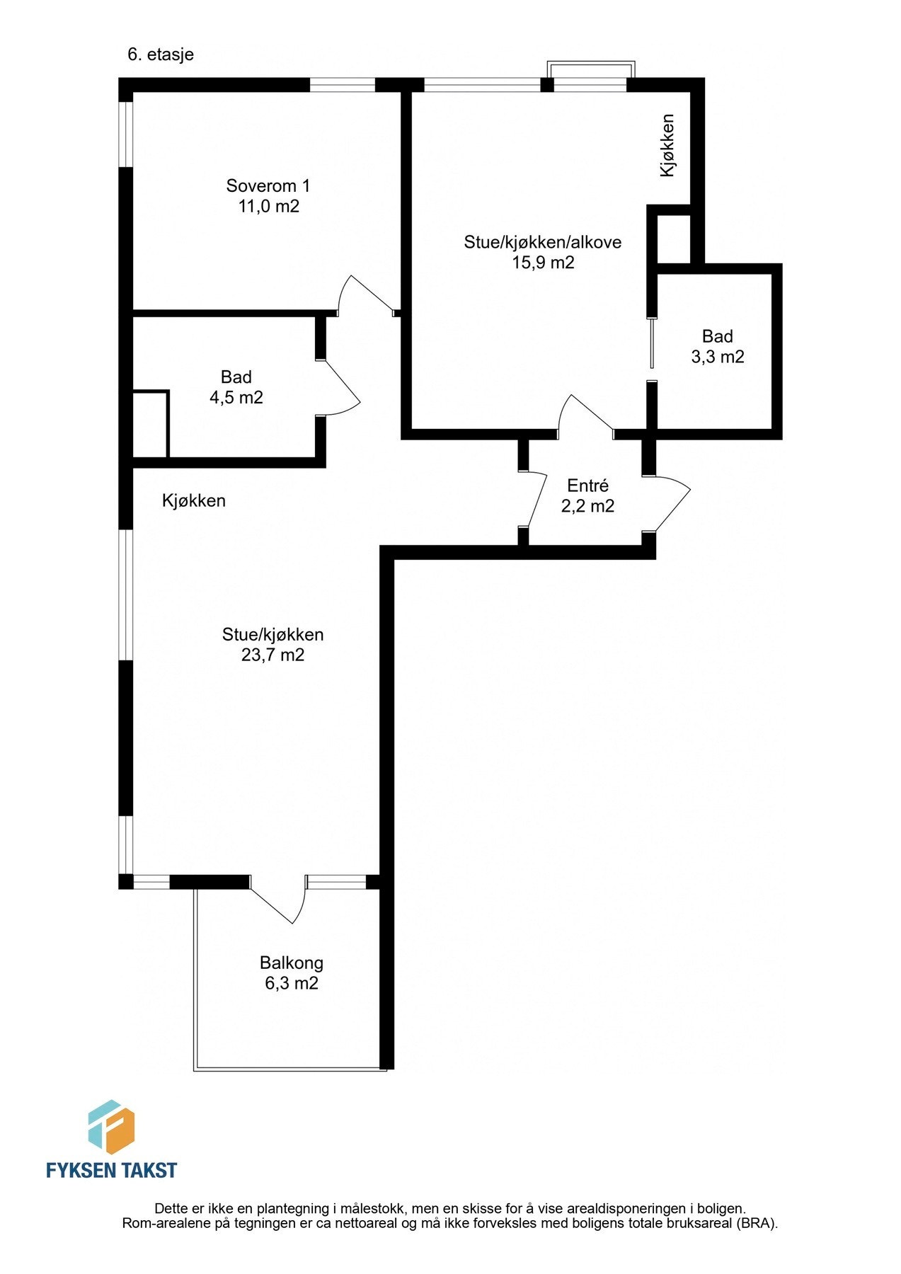 Planskisse. Galleribilde