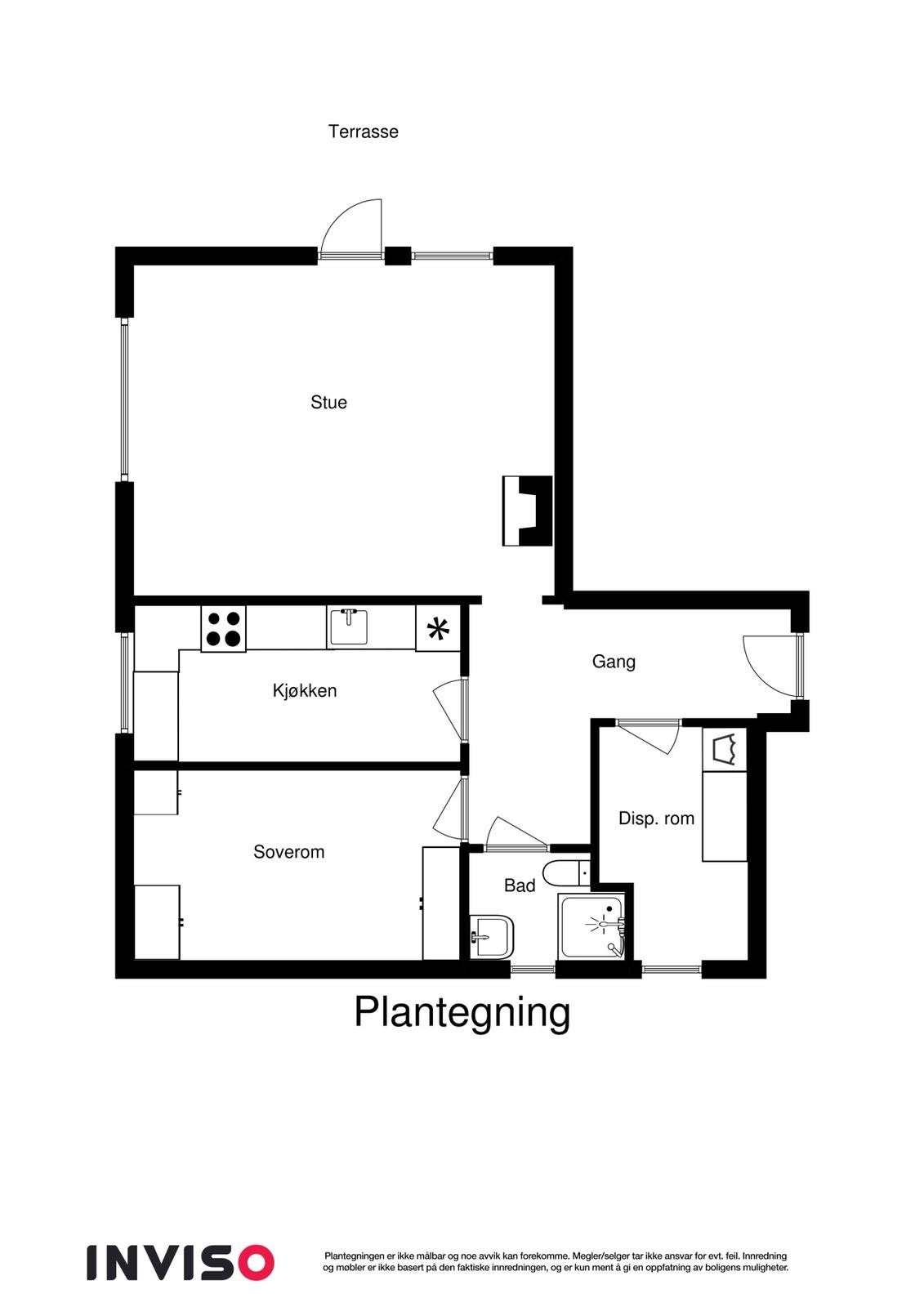 Planskisse. Galleribilde