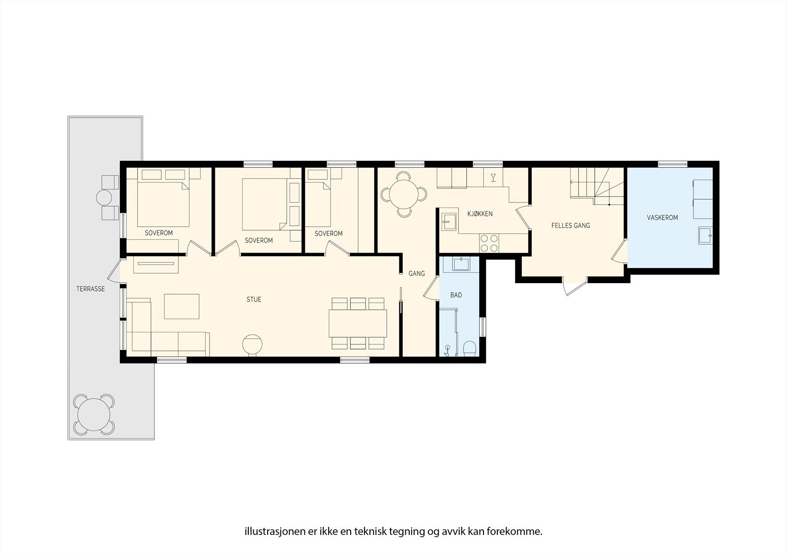 Planskisse Galleribilde