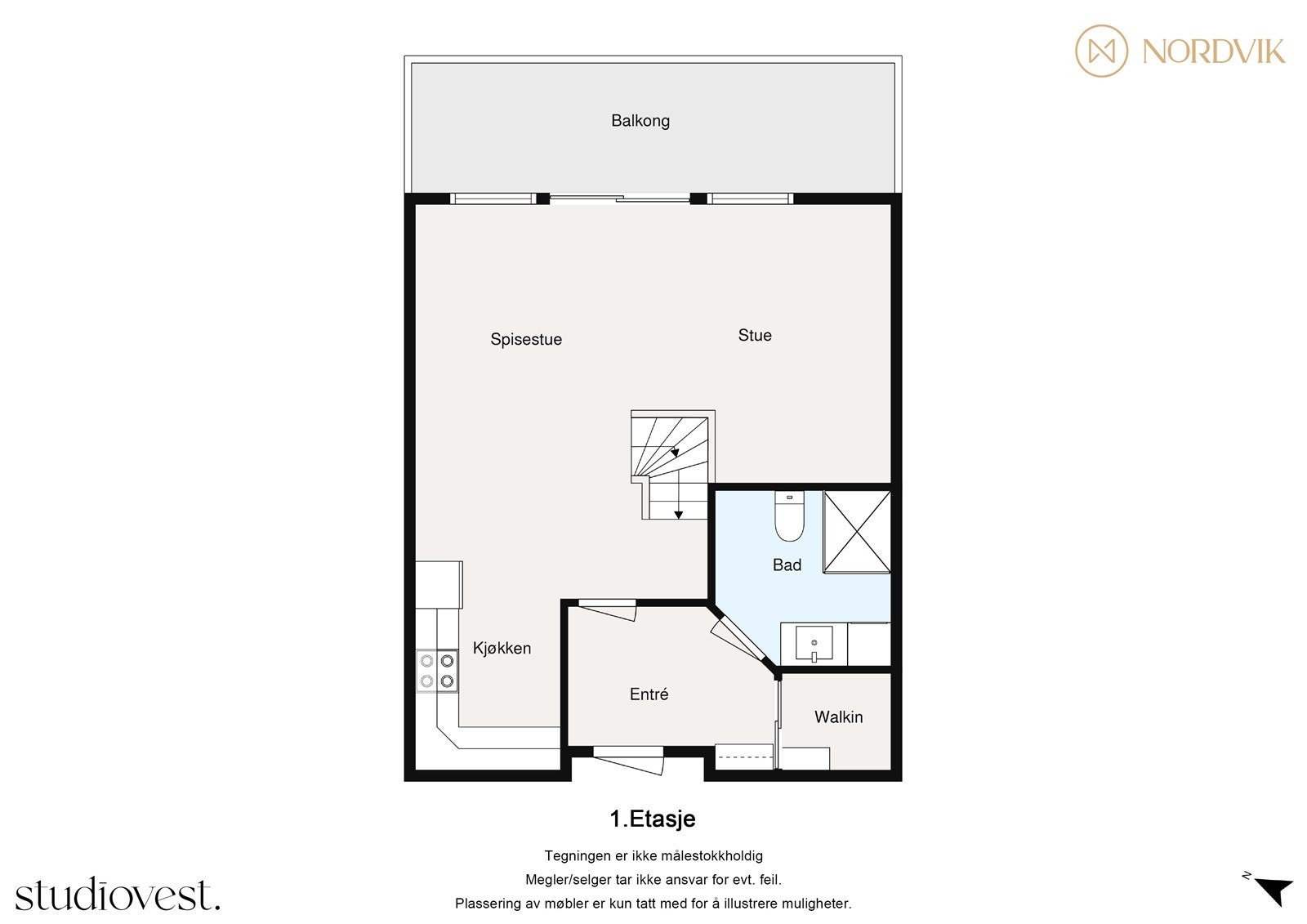 Plantegning hovedplan 2D Galleribilde