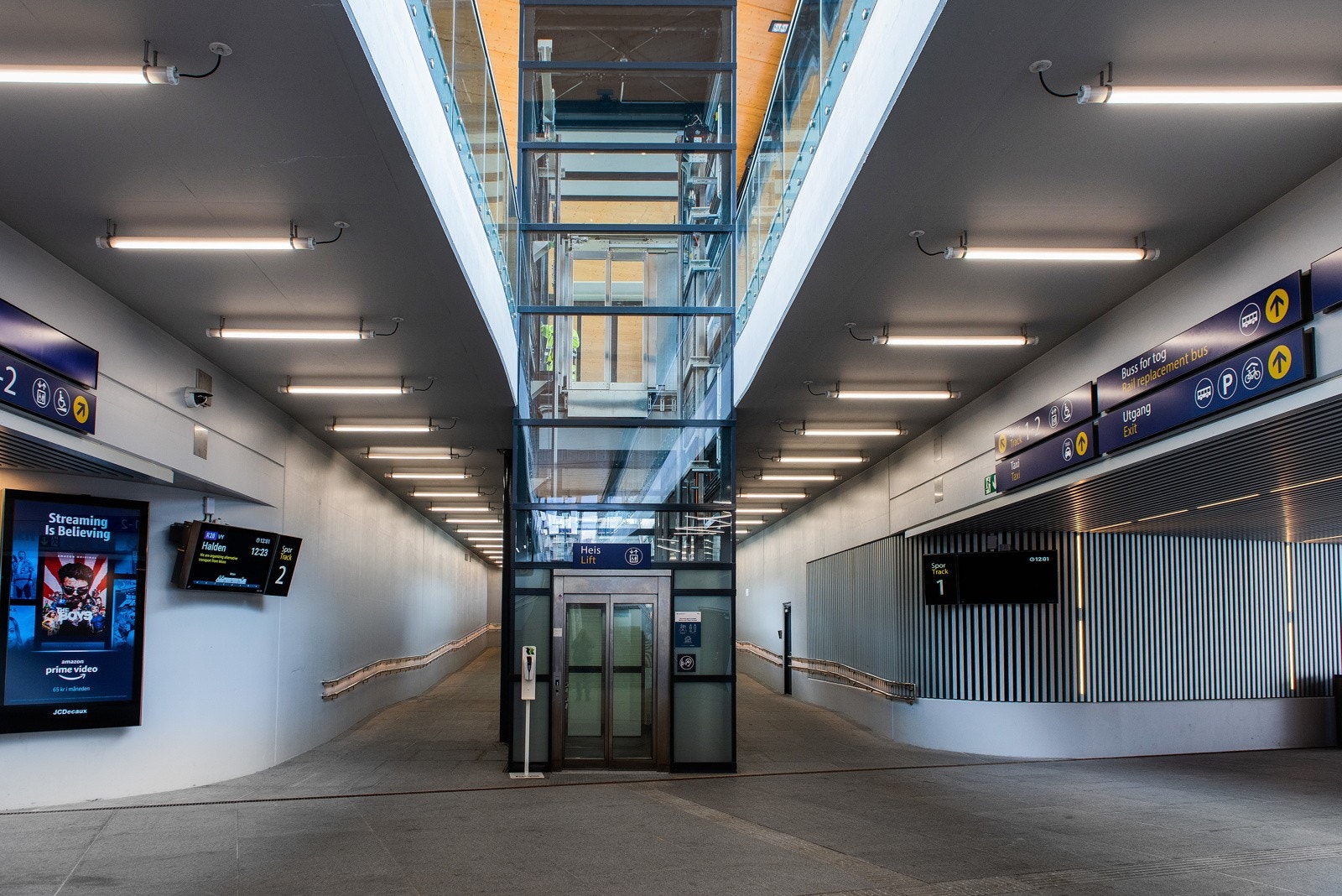 Fra ski stasjon inne Galleribilde