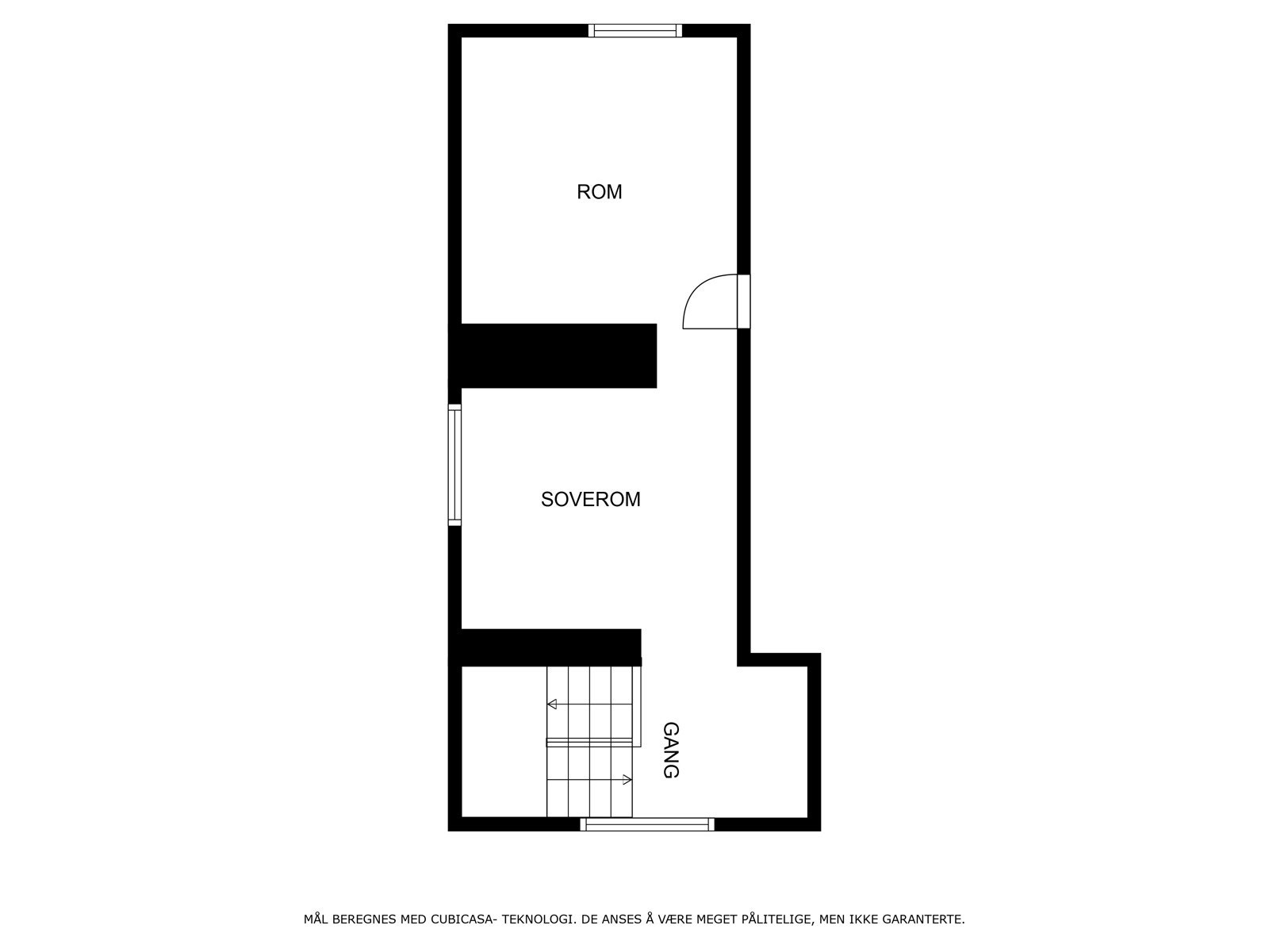 Plantegning 2. etasje Galleribilde