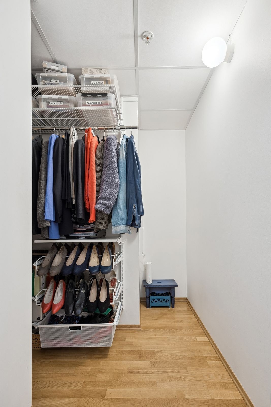 Innvendig rom/Garderoberom Galleribilde