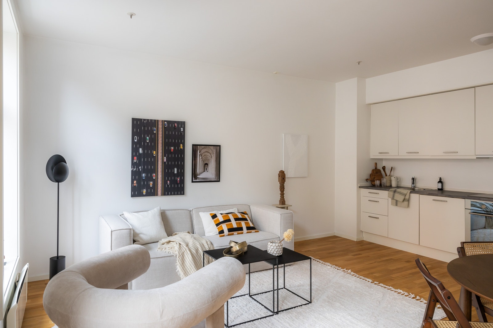 Stue med spiseplass Galleribilde