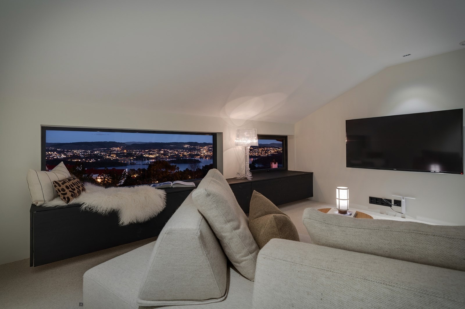 Flott kveldsstemning Galleribilde