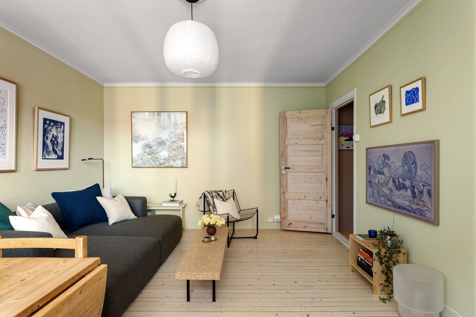 - Kombinasjonen av det klassiske og mer moderne gir en fin harmoni - Galleribilde