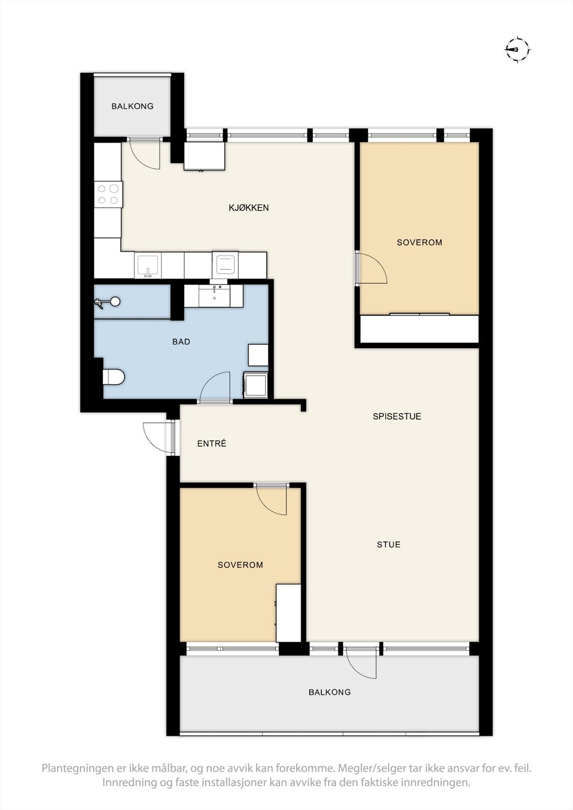 Plantegning. Galleribilde