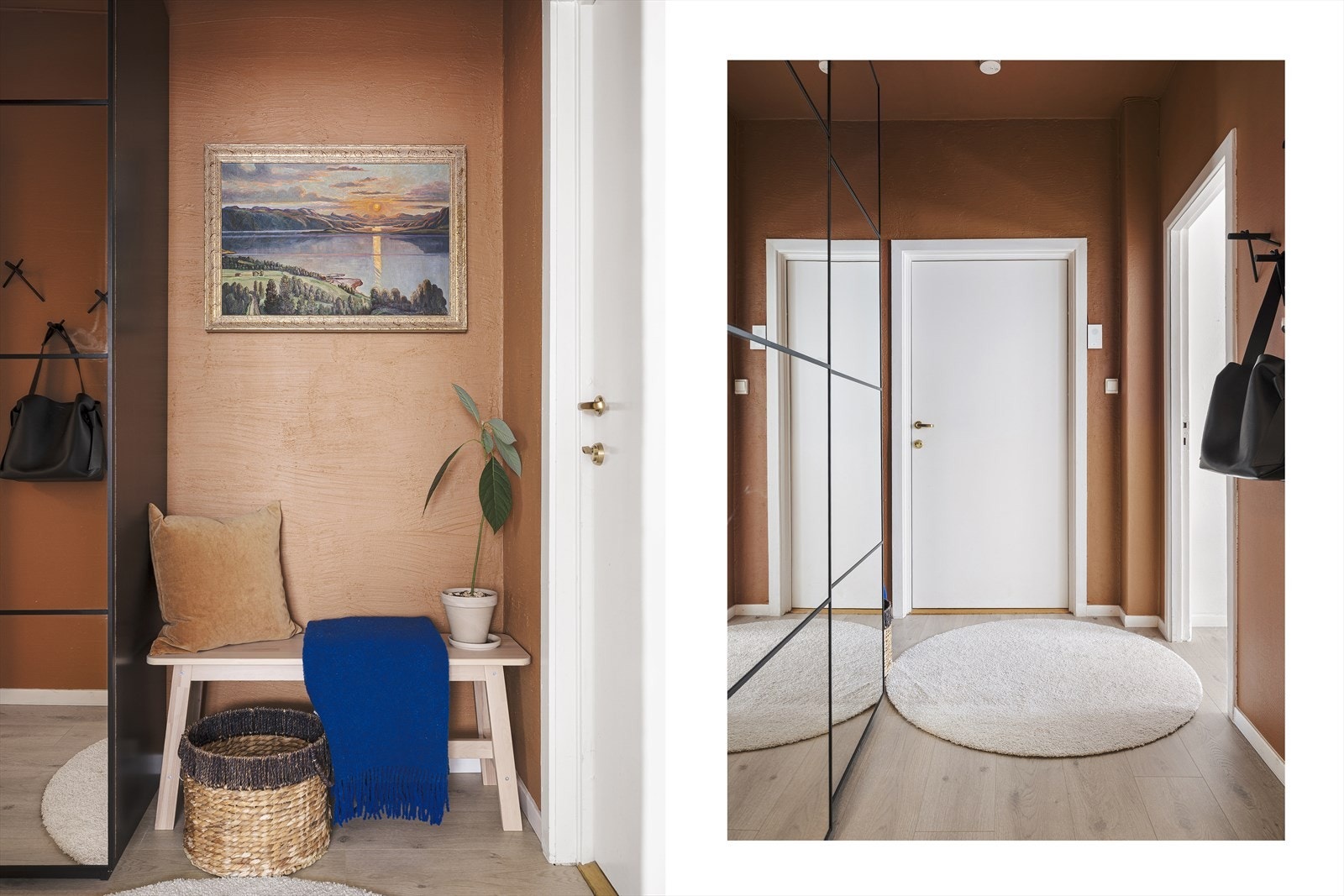 - Entréen er romslig og har godt med plass til både garderobeskap, oppheng for yttertøy og plassering av skotøy - Galleribilde