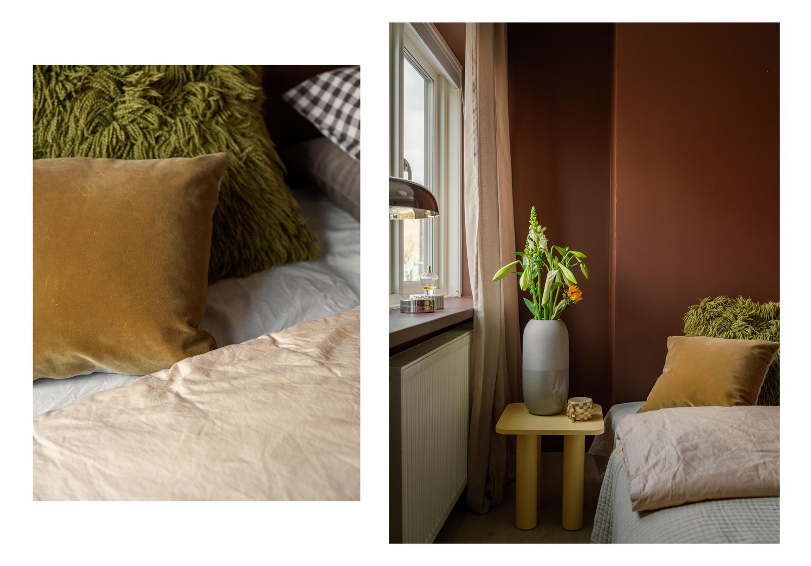 Overflater er malt i en mørk og behagelig fargetone. Galleribilde