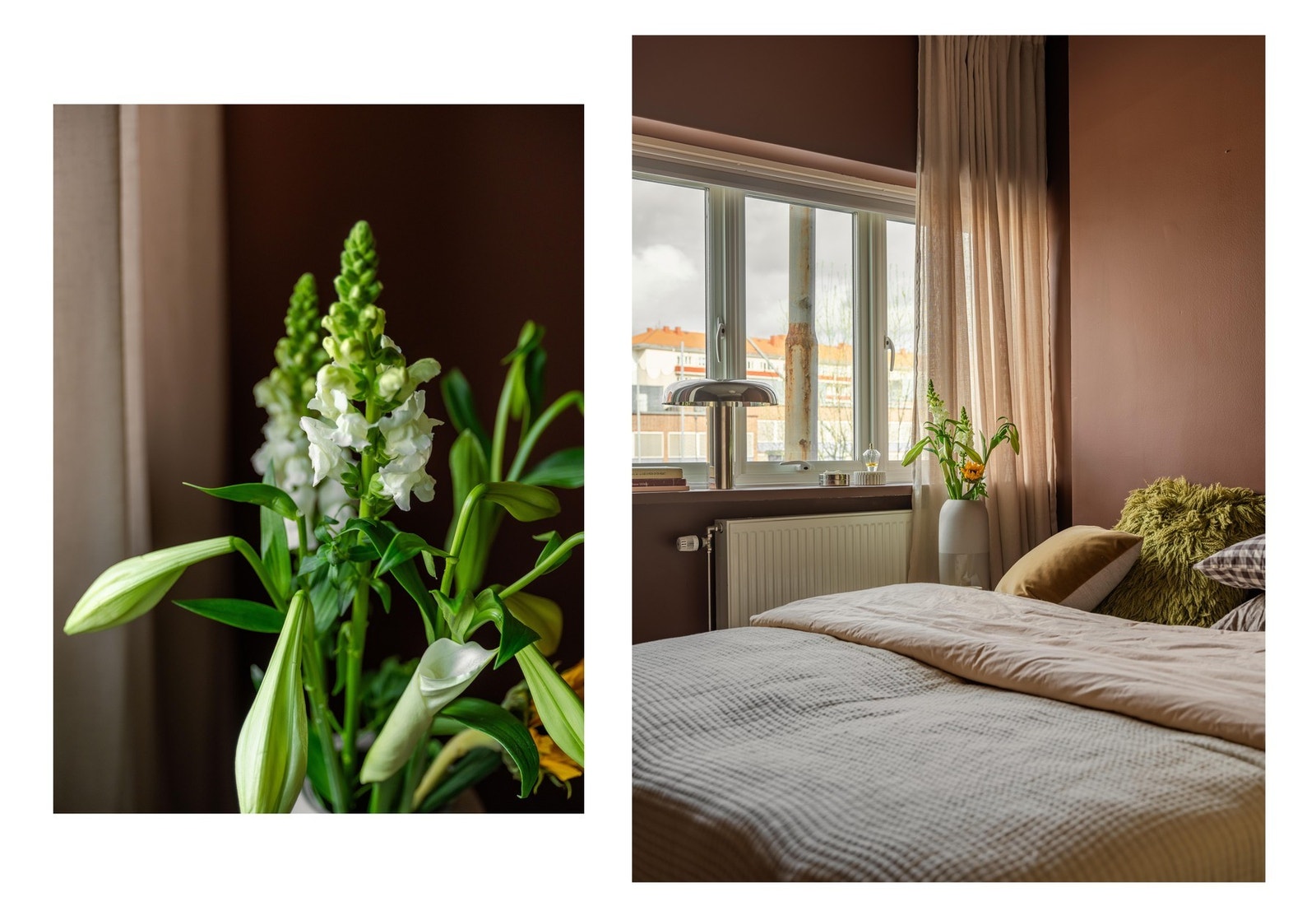 Vi har nevnt det før, men en god ting kan ikke gjentas for ofte: Men sin beliggenhet i en høy 1. etasje, er det ikke direkte innsyn fra veien utenfor eller forbipasserende. Galleribilde