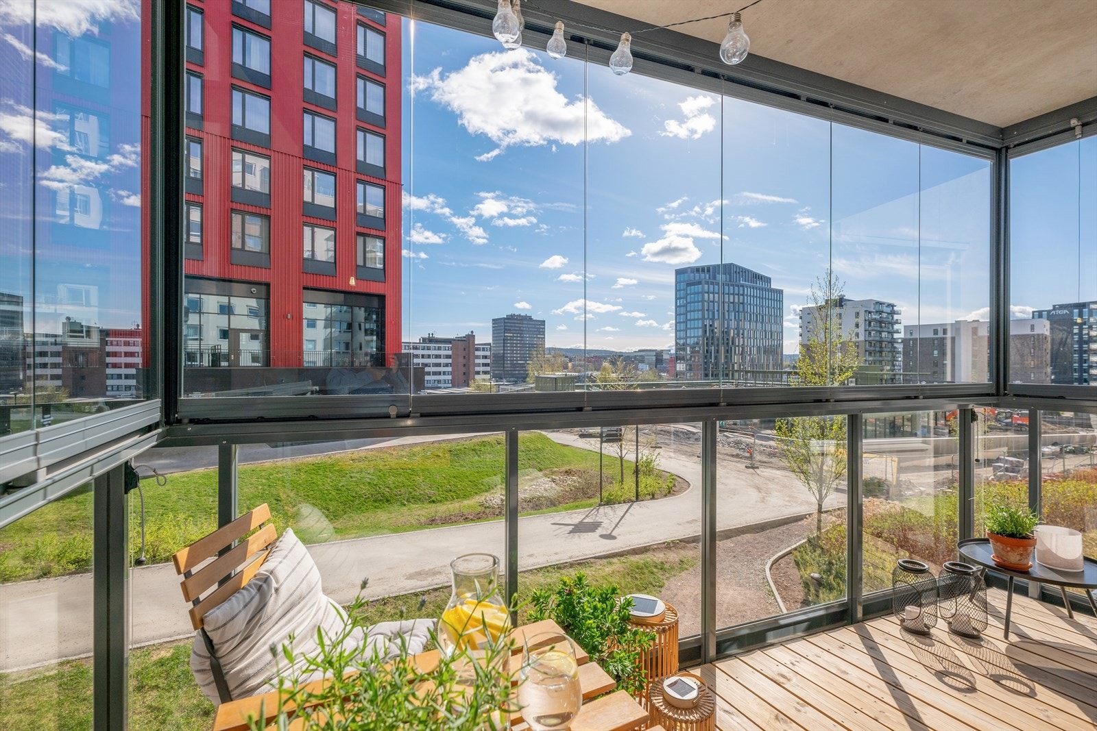 I sameie er det tillatt med elektrisk- og gassgrill. Galleribilde