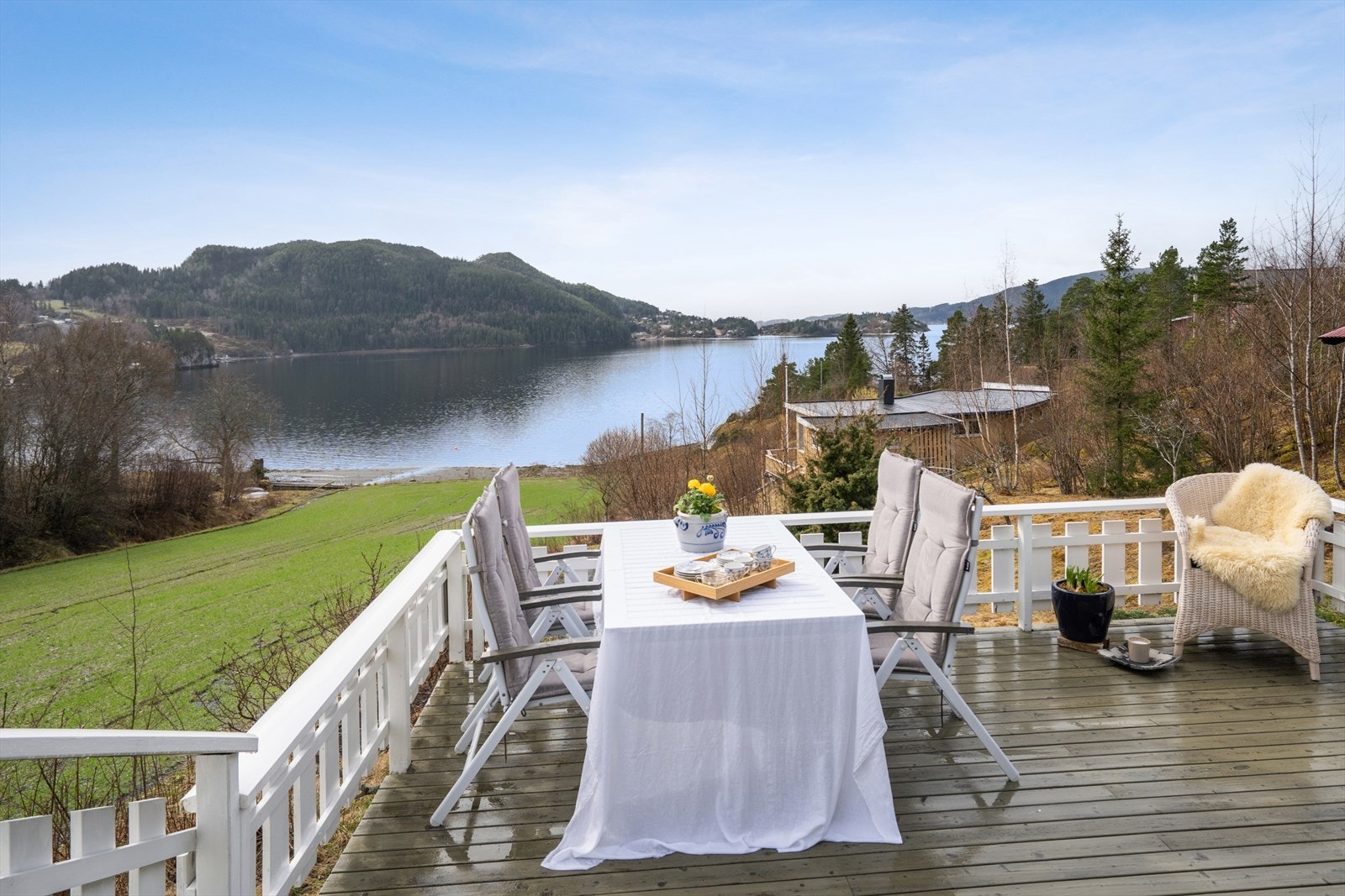 Gode sol og utsiksforhold. Galleribilde