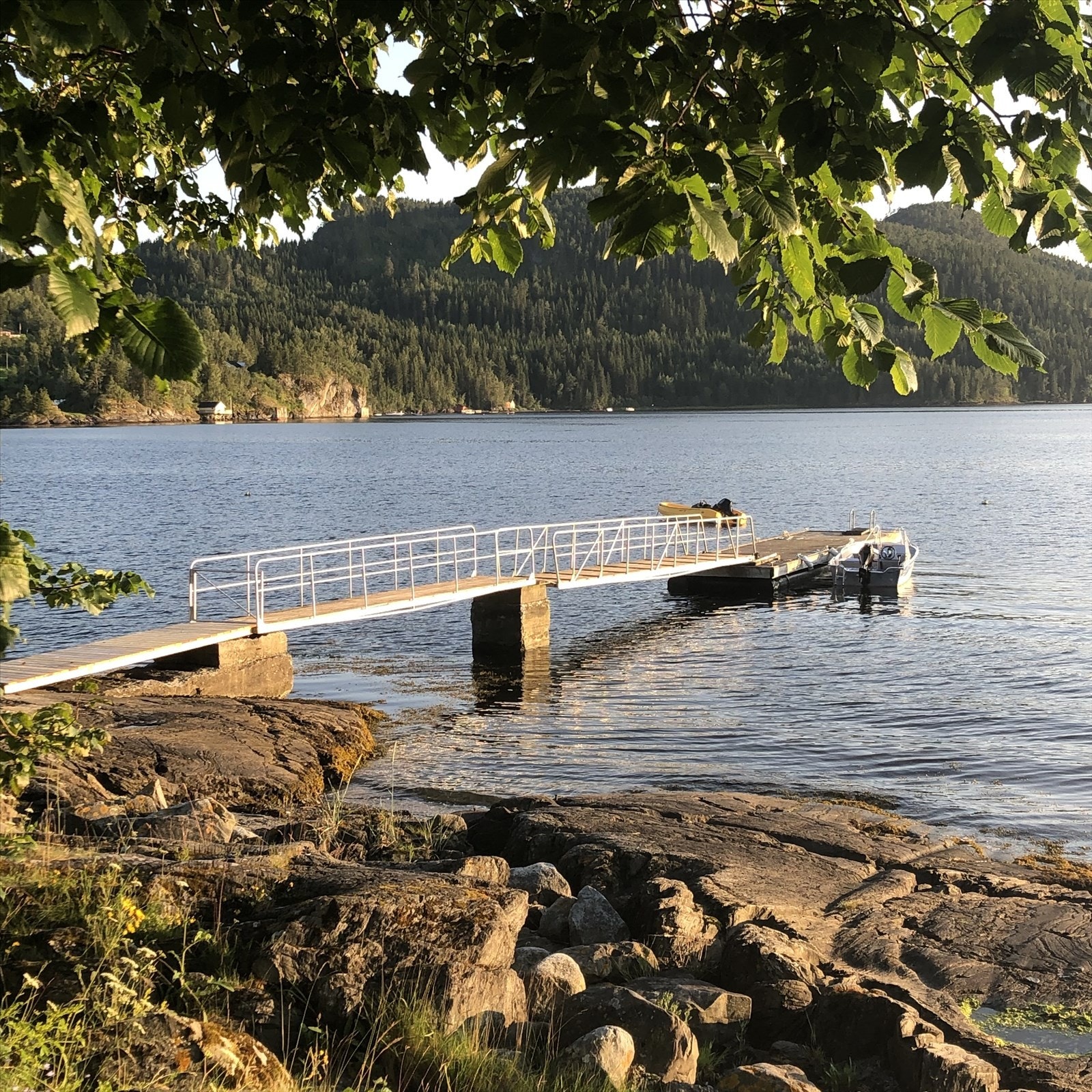 Båtrett gjennom hyttelaget. Selgers private bilde. Galleribilde